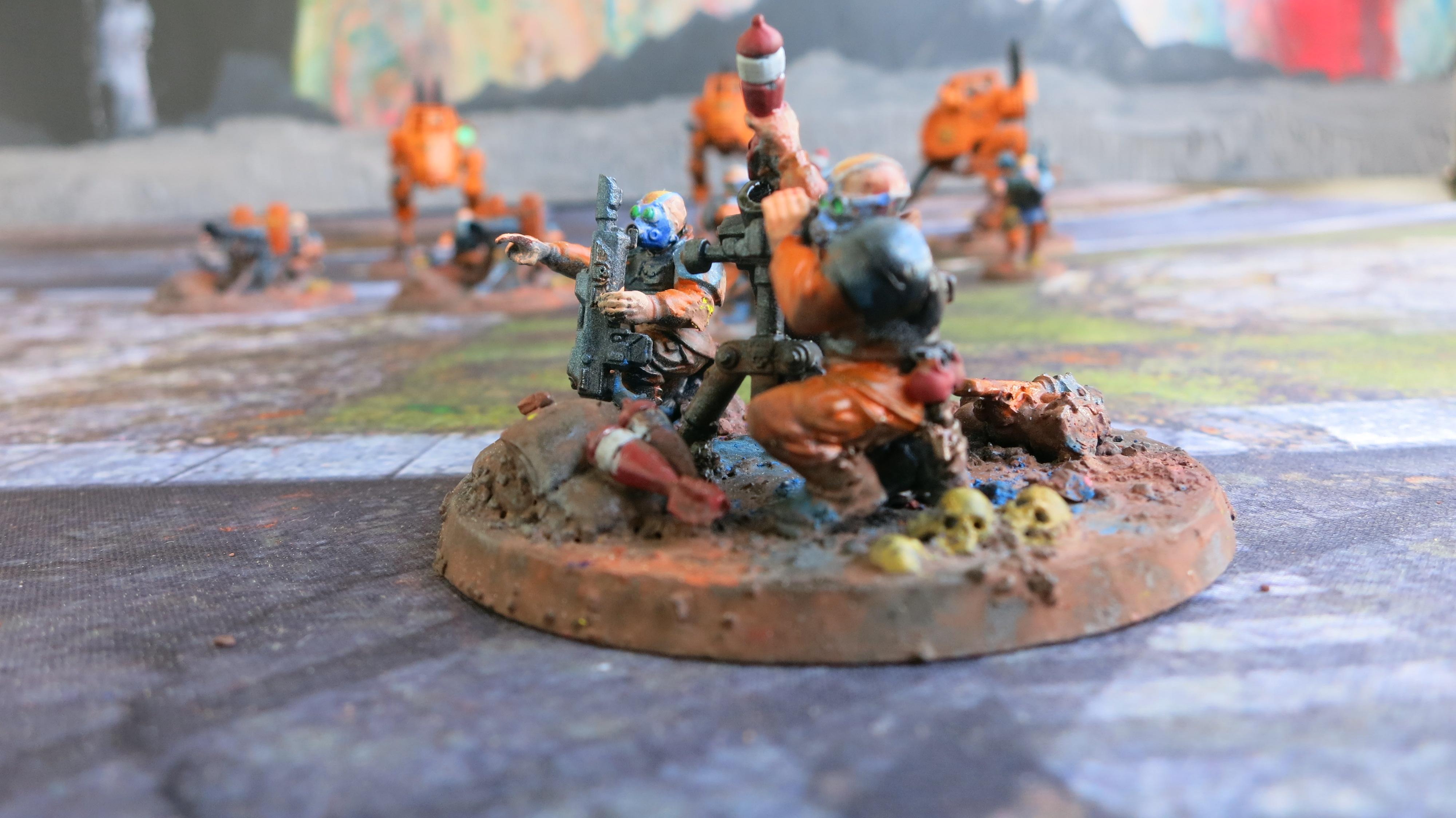 Brood Brothers, Genestealer Cult, Heavy Weapons Squad, Mortar