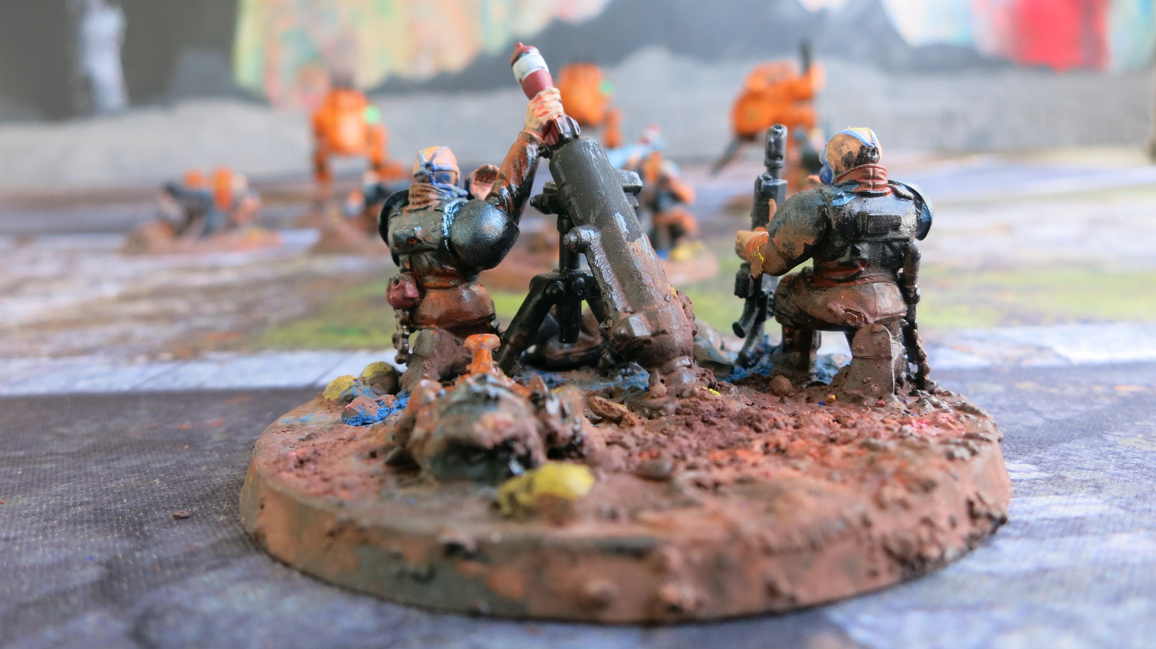 Brood Brothers, Genestealer Cult, Heavy Weapons Squad, Mortar