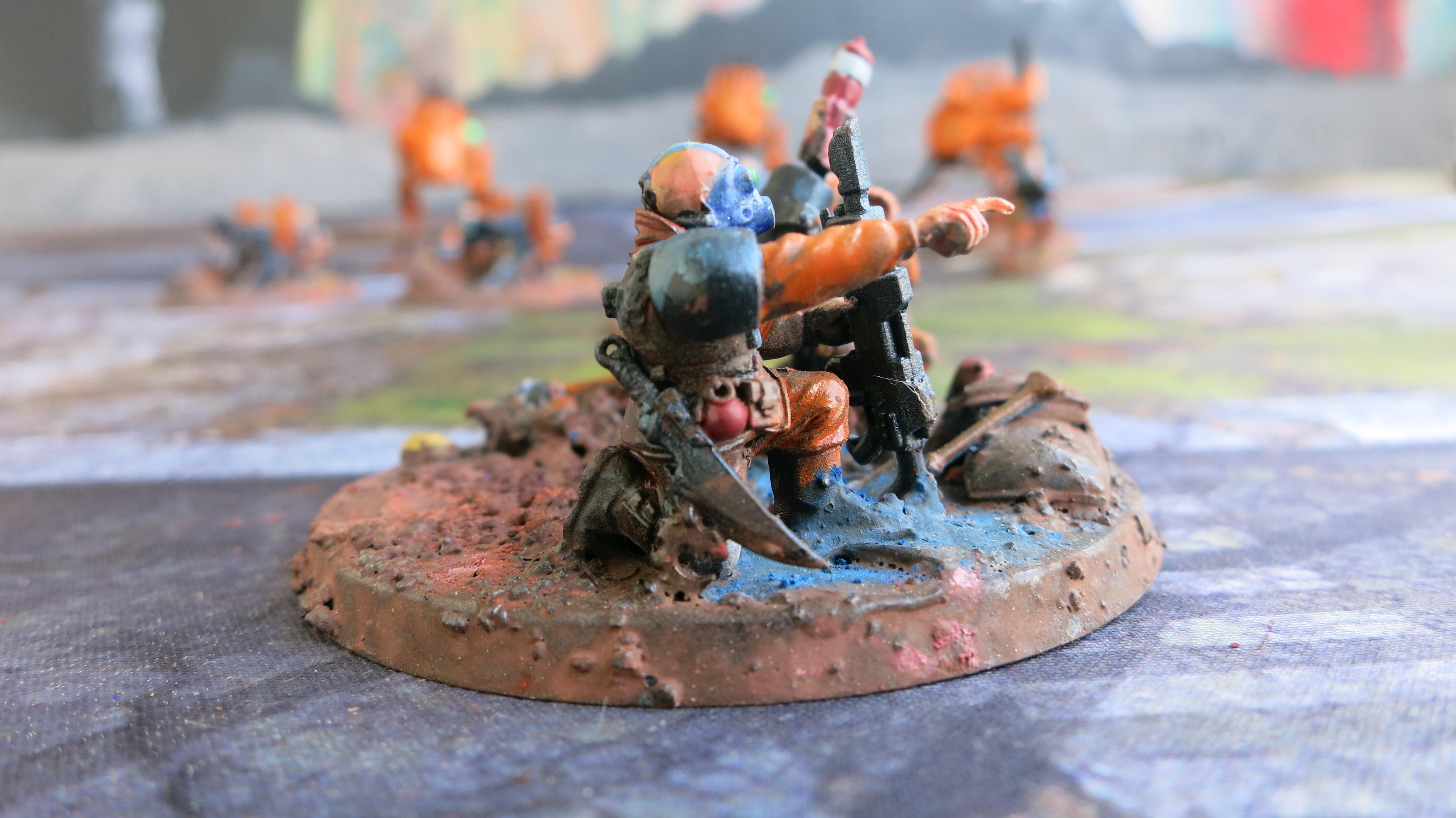 Brood Brothers, Genestealer Cult, Heavy Weapons Squad, Mortar
