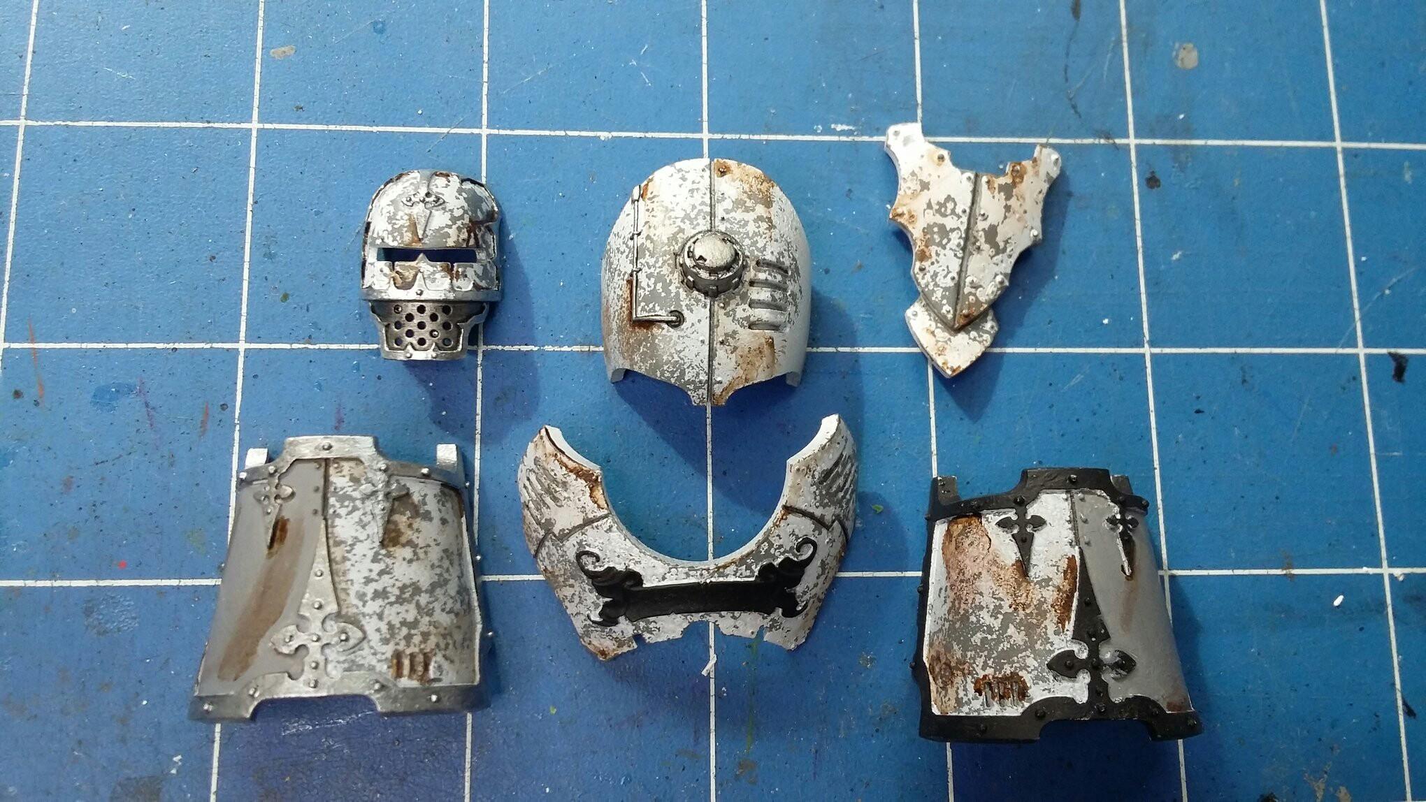 Imperial, Knights, Knight armour weathered