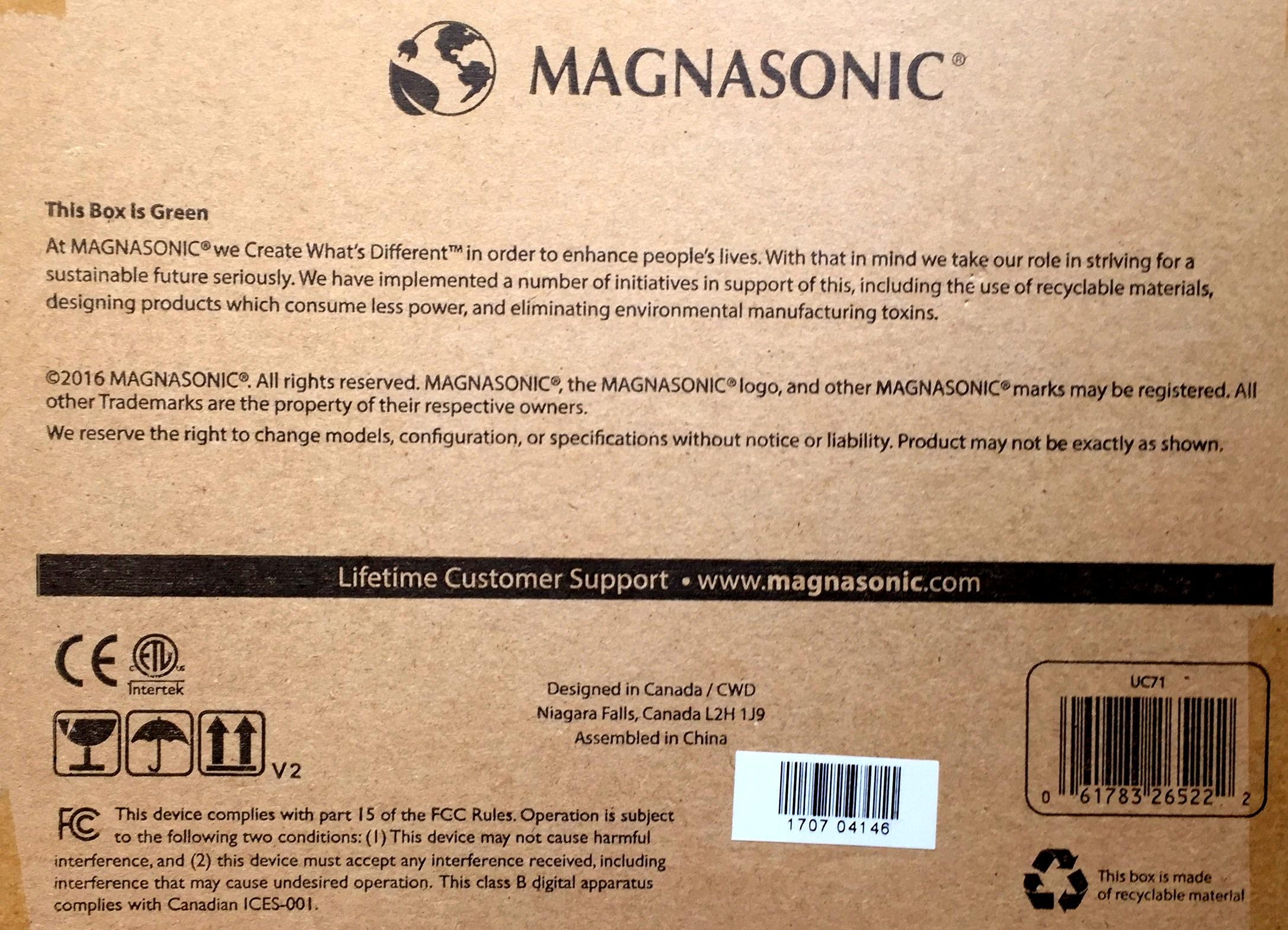 Magnasonic Details