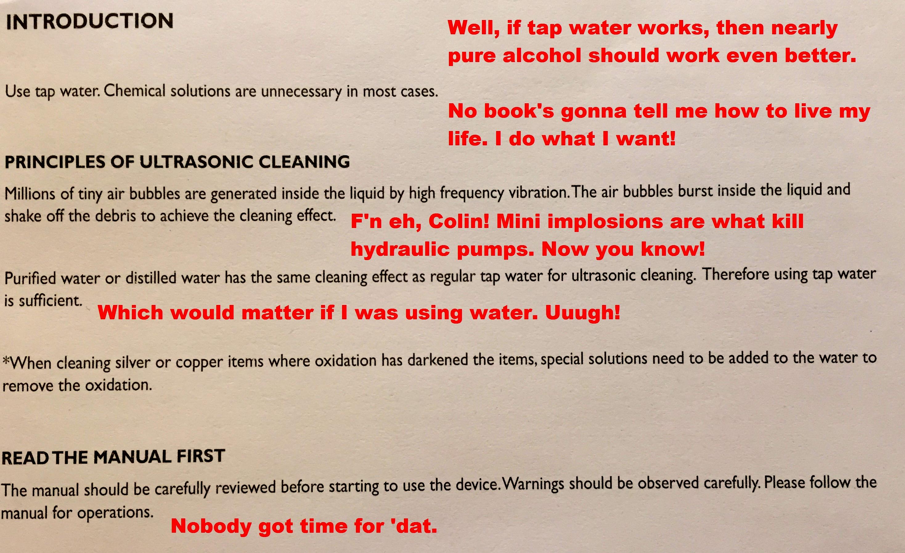 Warnings 1