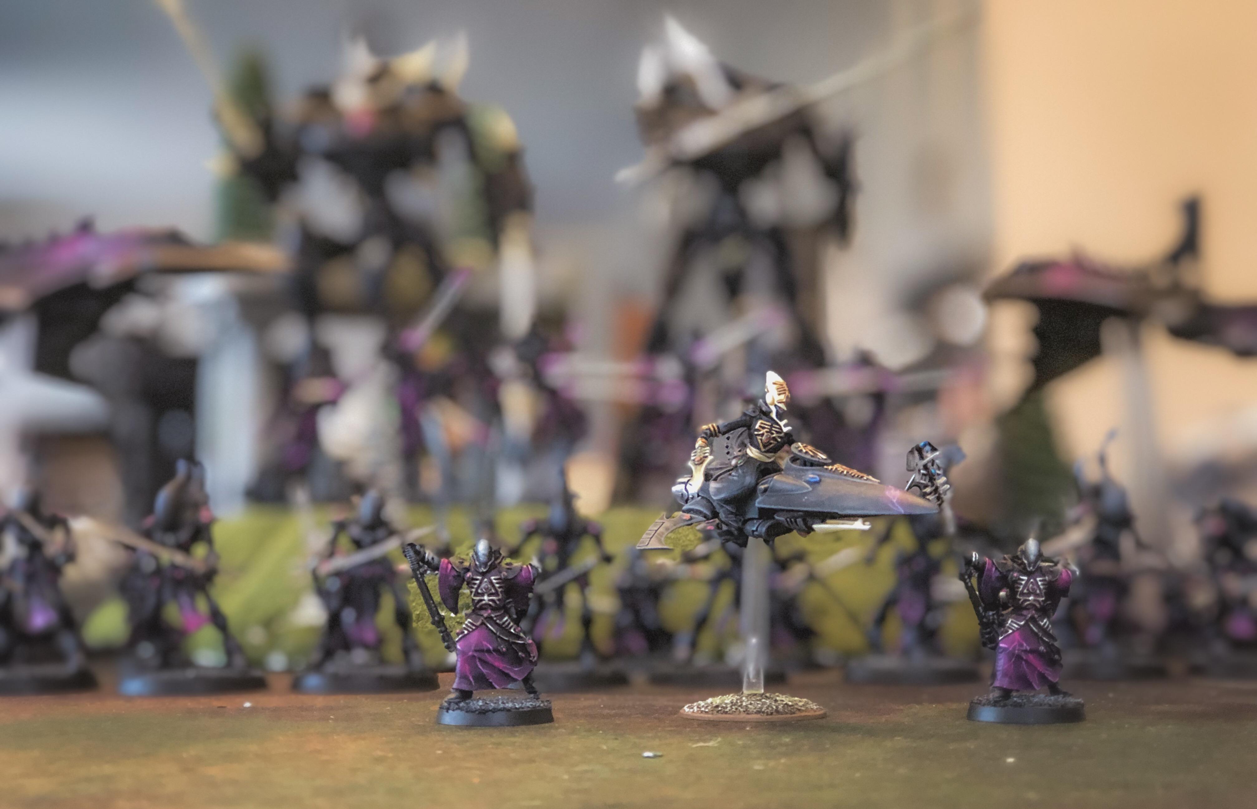 Aeldari, Asuryani, Coven, Drukhari, Harlequins, Ynnari