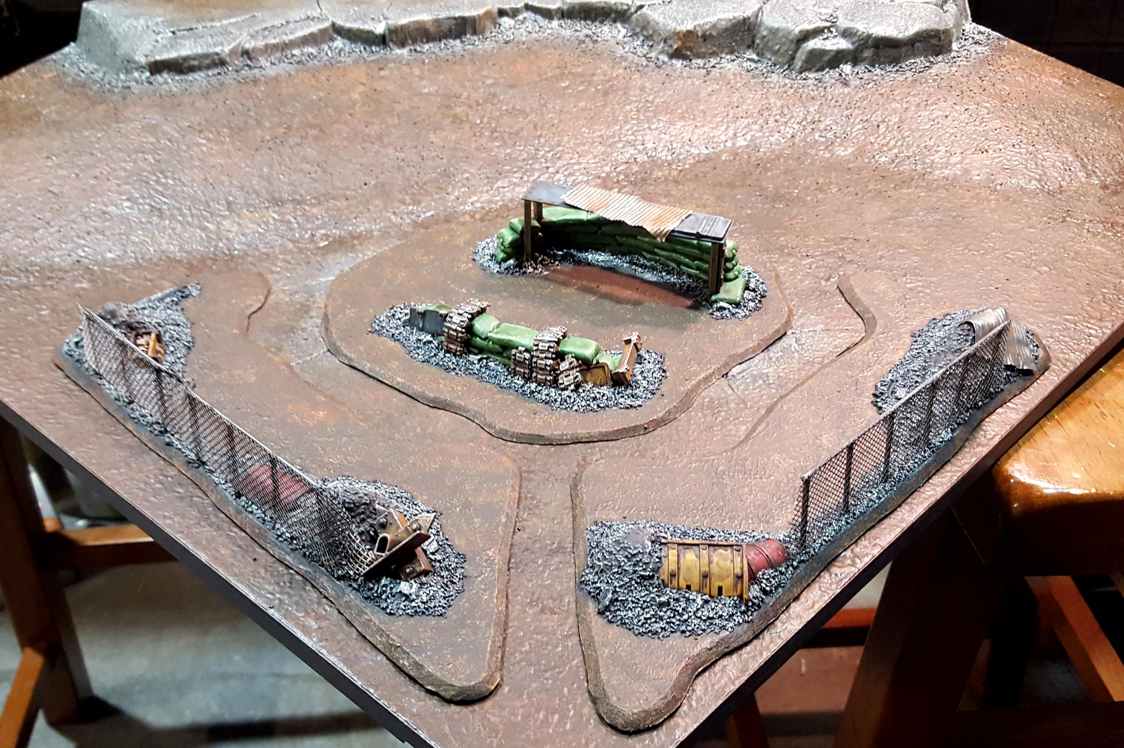 New terrain pieces based to match my boards