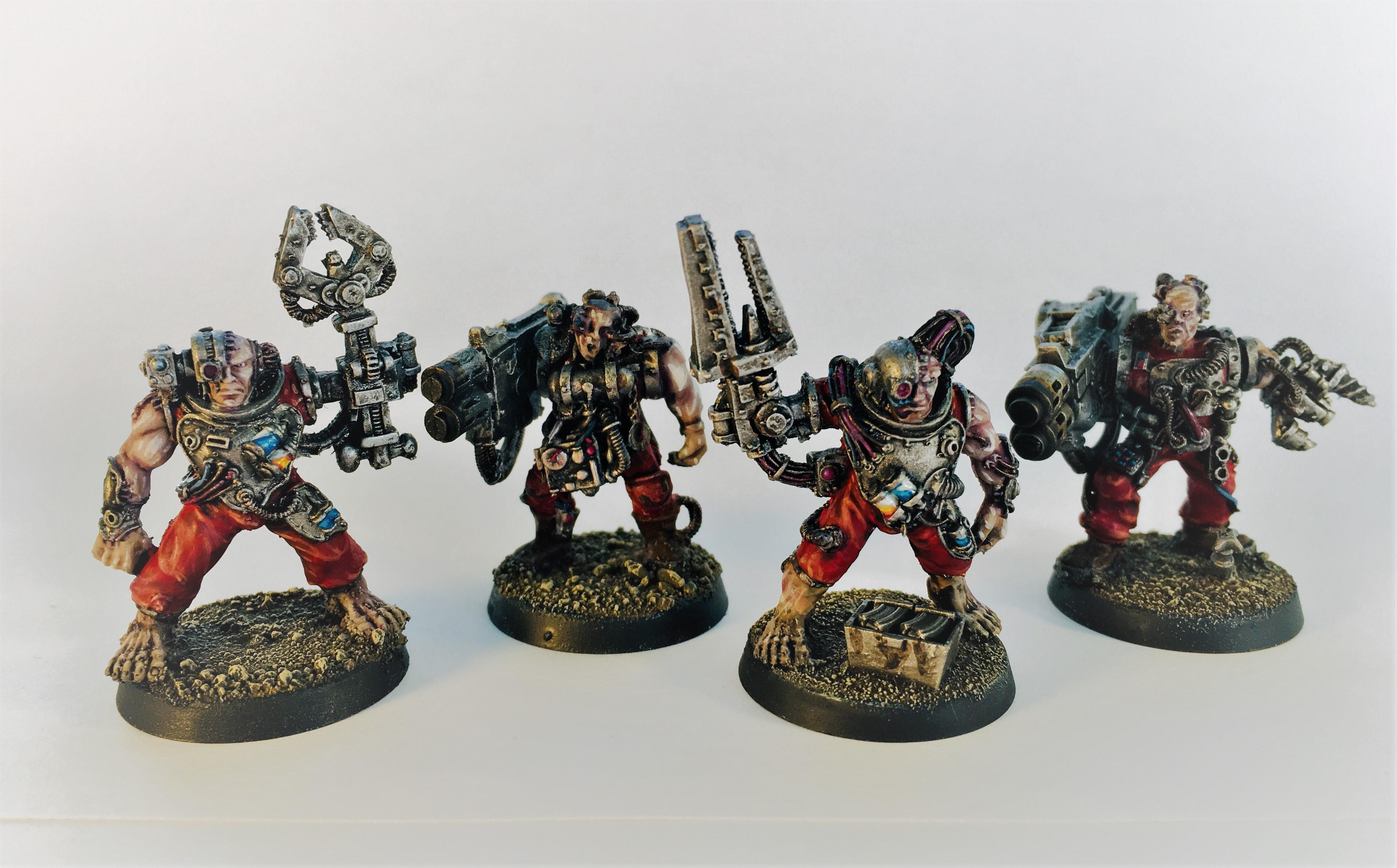 Brotherhood Of The Sword, Servitors, Space Marines