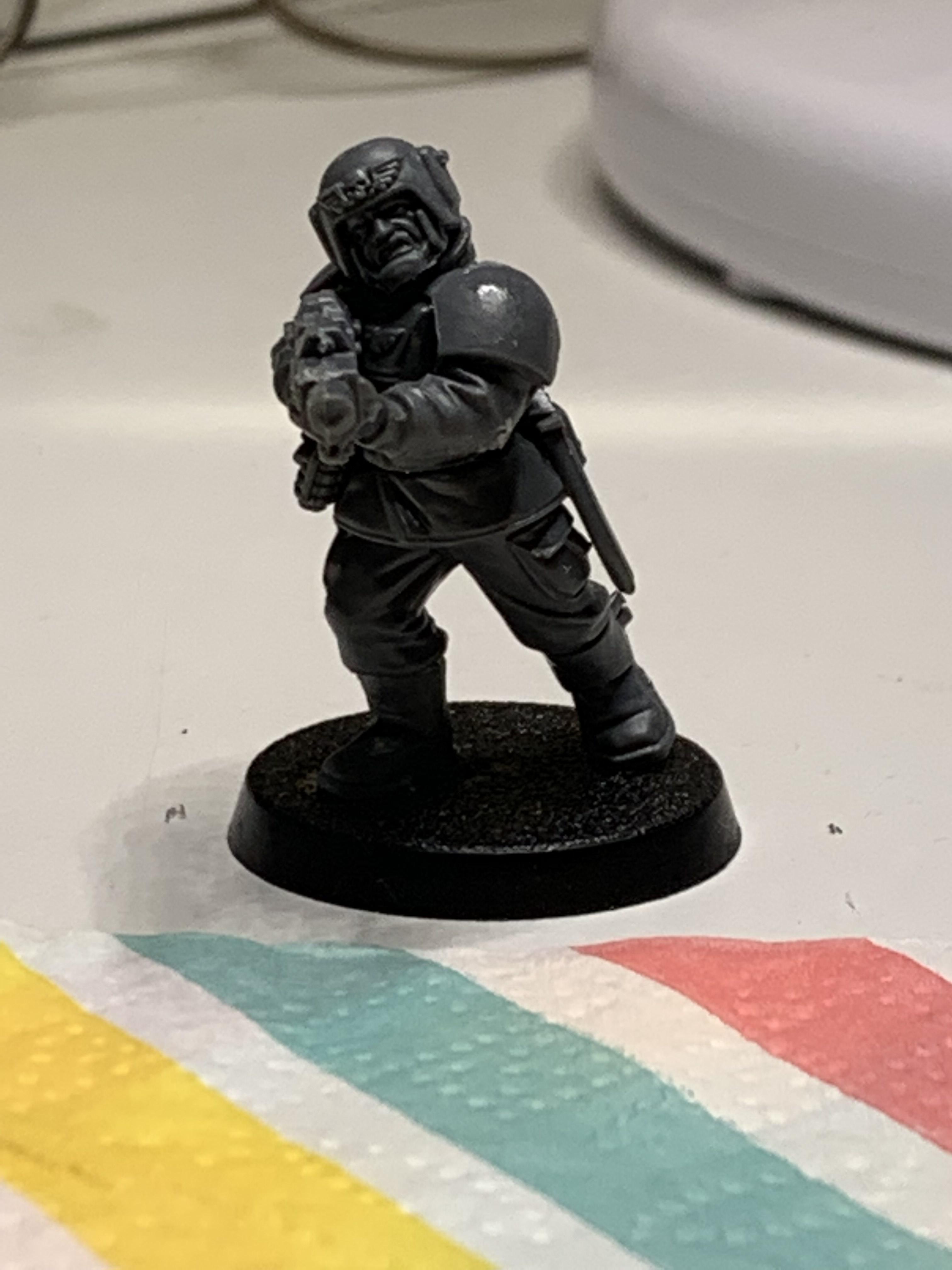 Blue, Guardsmen, Imperial Guard, Lasgun, Lasguns, White