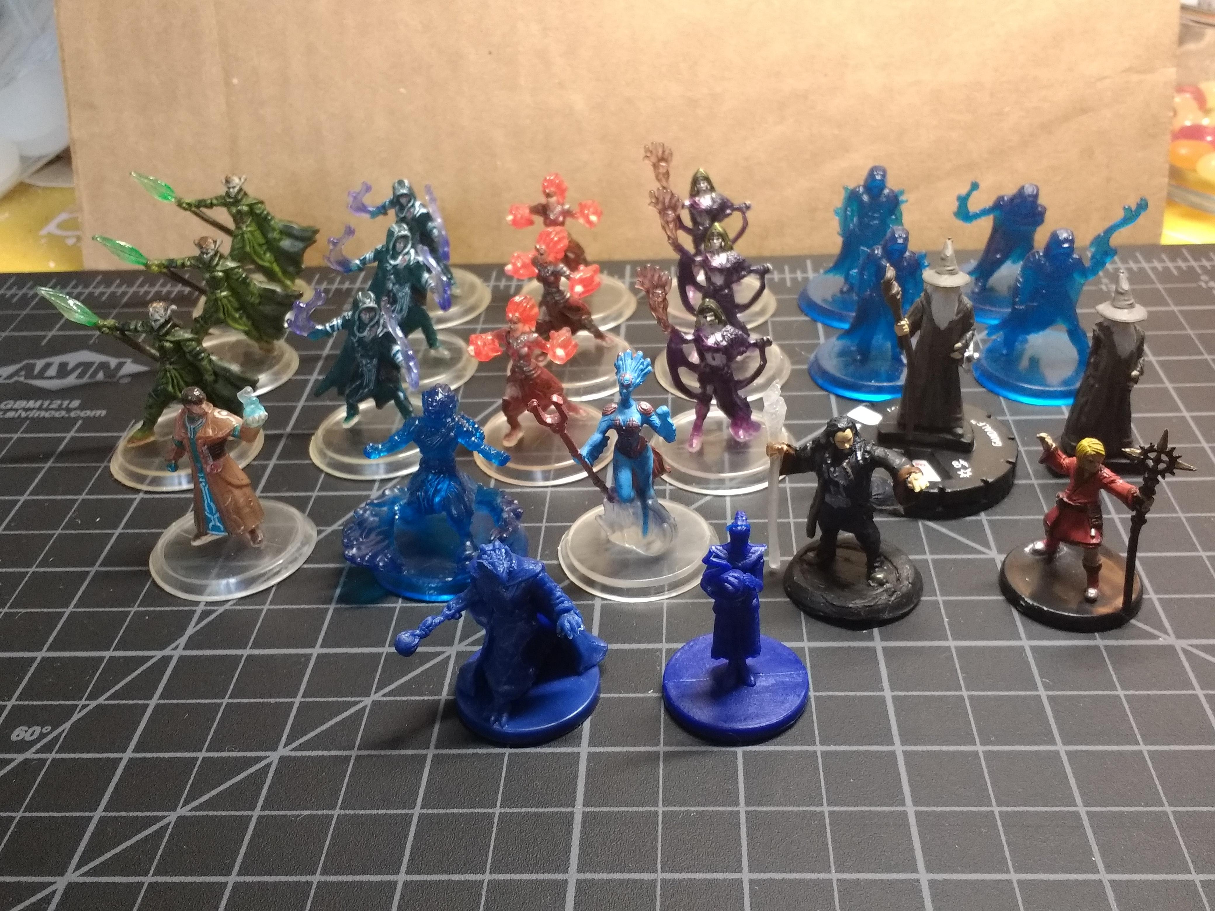 Wizards Minis, Wizards