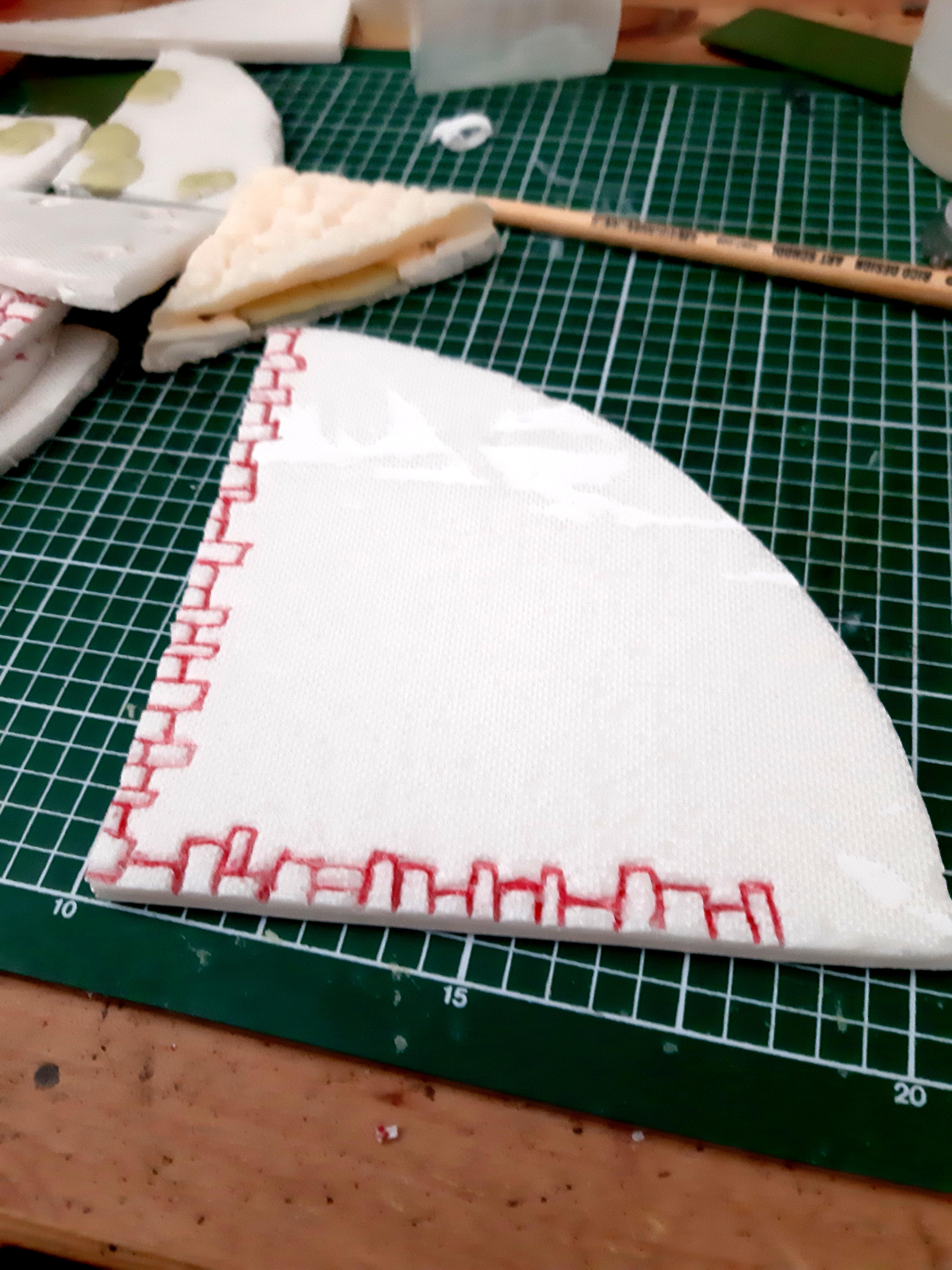 100mm radius circle tile WIP