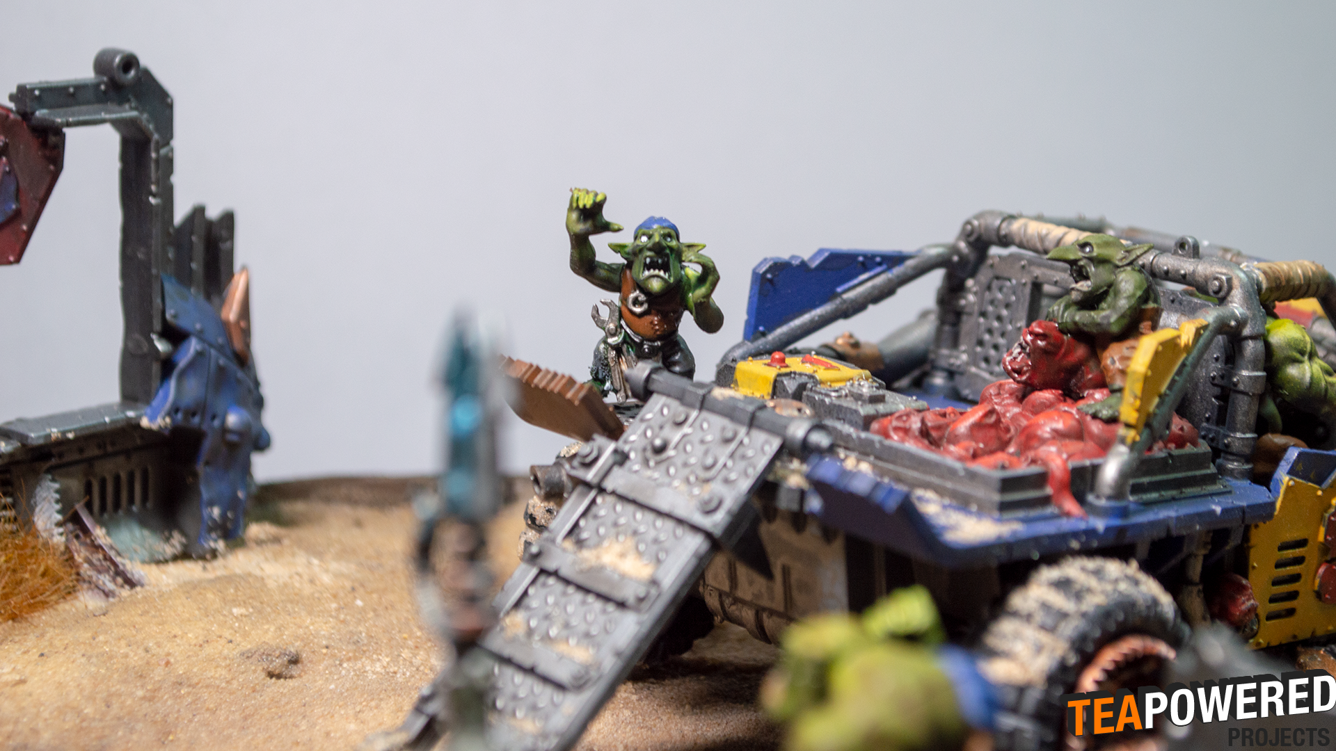 Diorama, Gretchen, Orks, Squigs, Warhammer 40,000