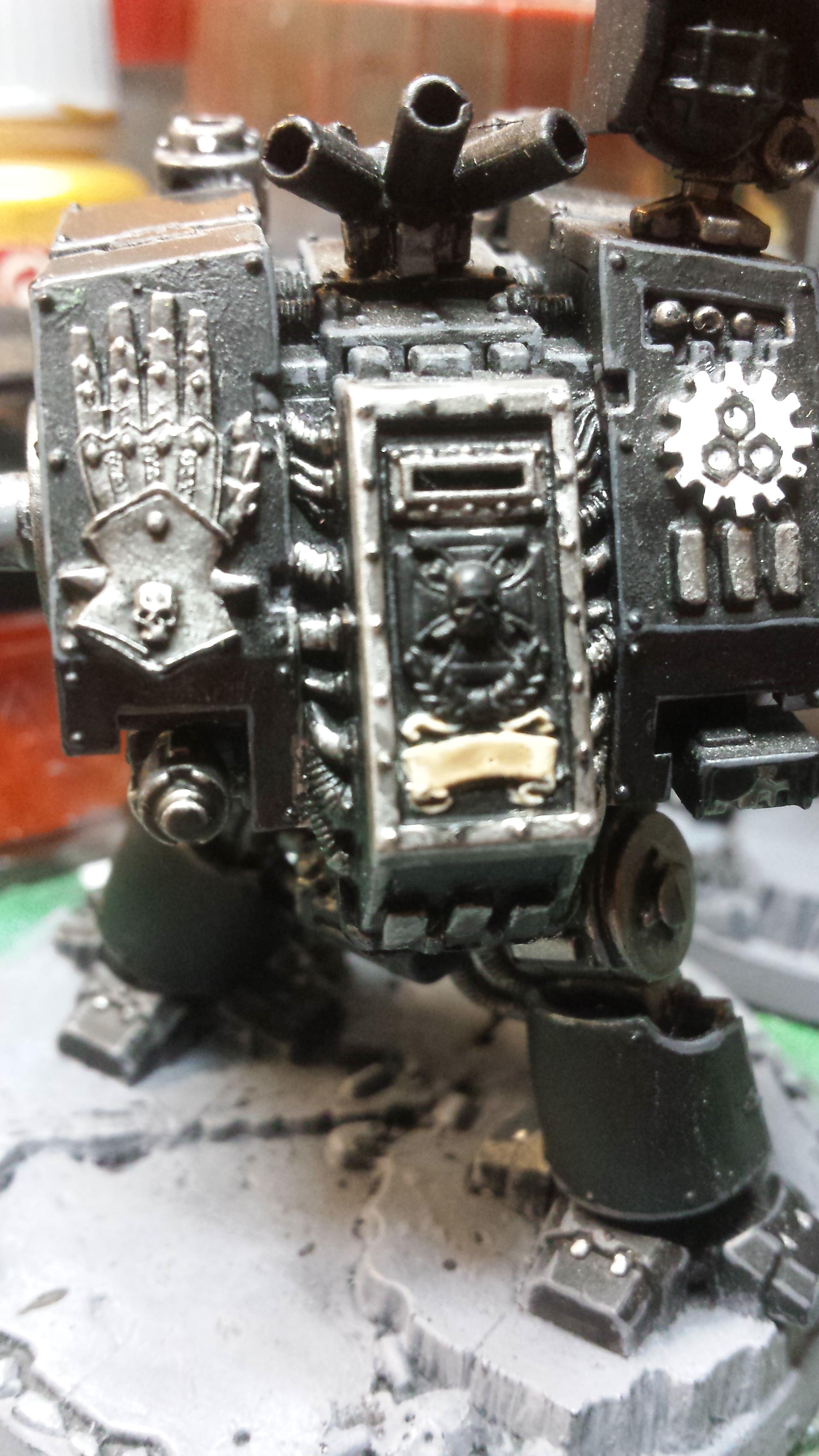 Iron Hands Dreadnought WIP