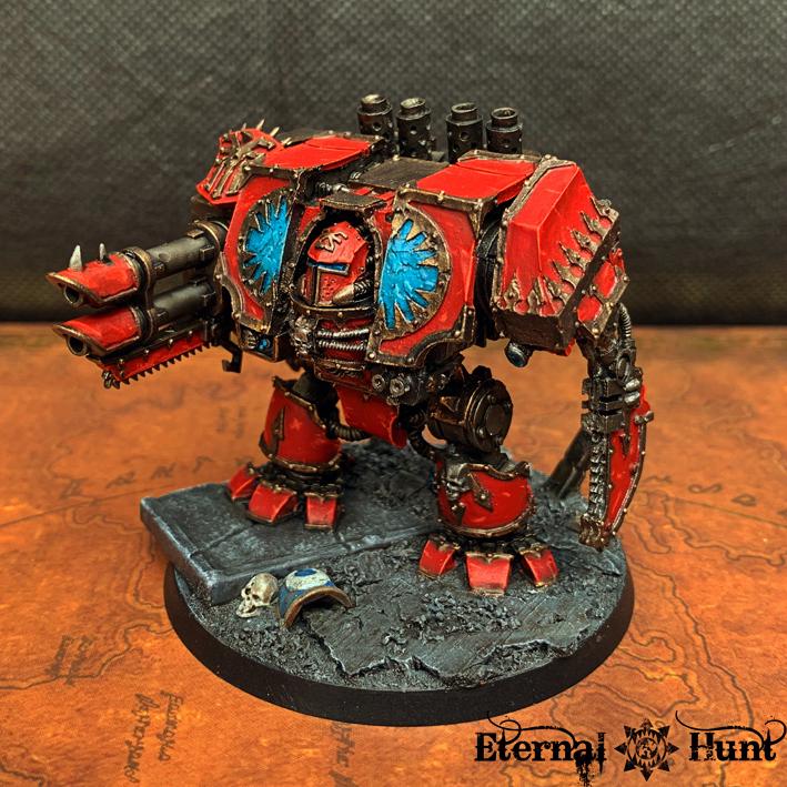 Argus The Brazen, Castraferrum, Chaos, Chaos Space Marines, Conversion, Dreadnought, Forge World, Helbrute, Khorne, Out Of Production, Warhammer 40,000, World Eaters