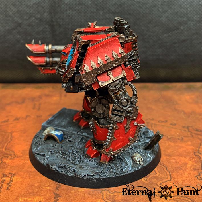 Argus The Brazen, Castraferrum, Chaos, Chaos Space Marines, Conversion, Dreadnought, Forge World, Helbrute, Khorne, Out Of Production, Warhammer 40,000, World Eaters