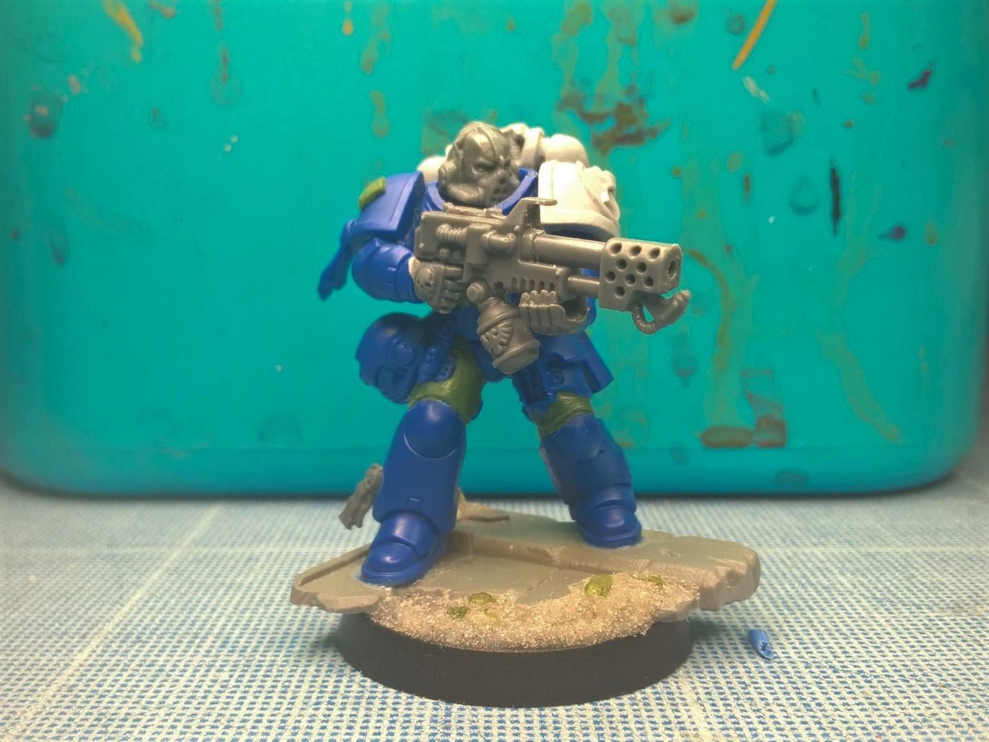 Conversion, Imperial Fists, Primaris, Solar Lions, Space Marines, Warhammer 40,000