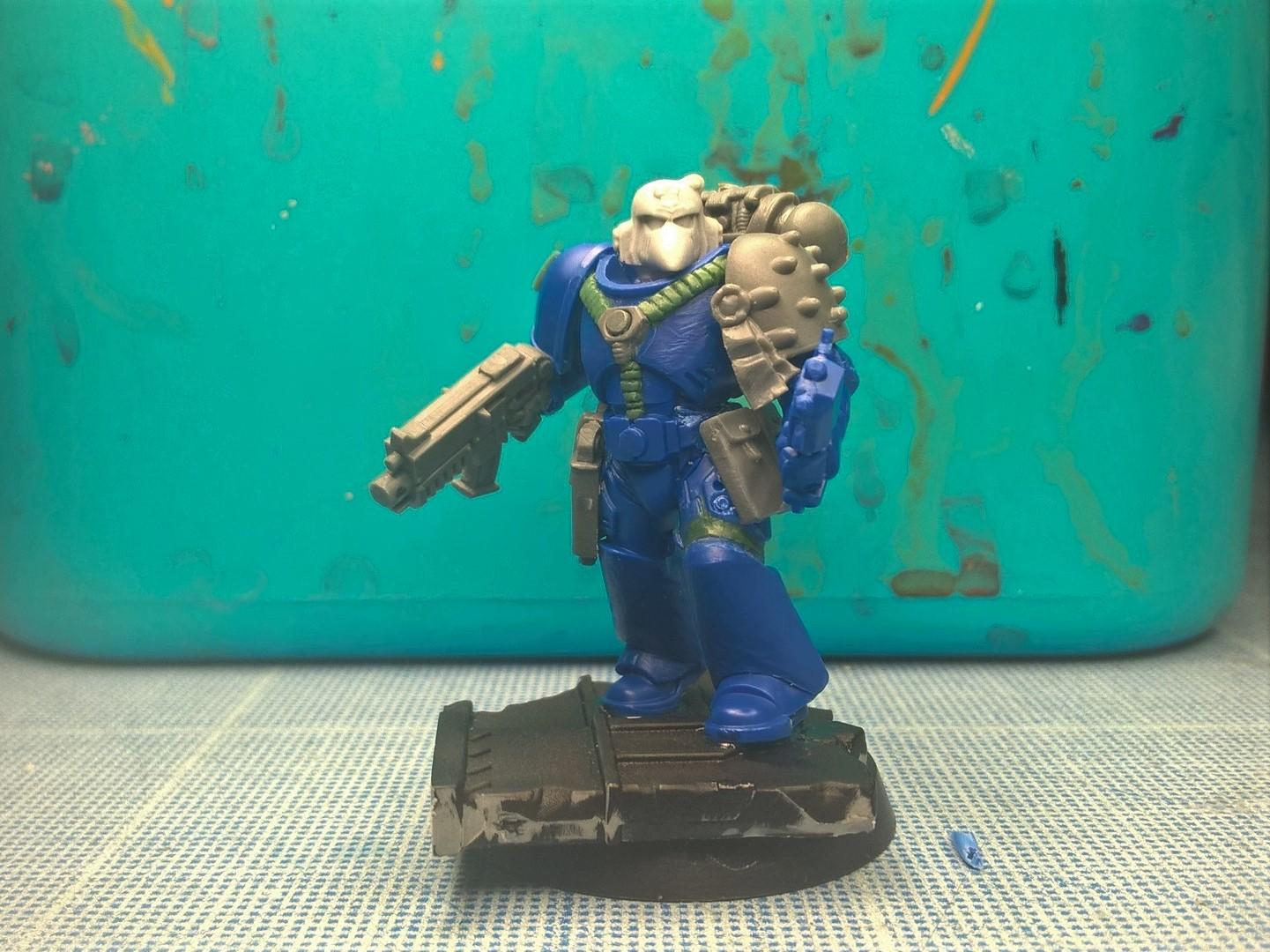 Conversion, Imperial Fists, Primaris, Solar Lions, Space Marines, Warhammer 40,000