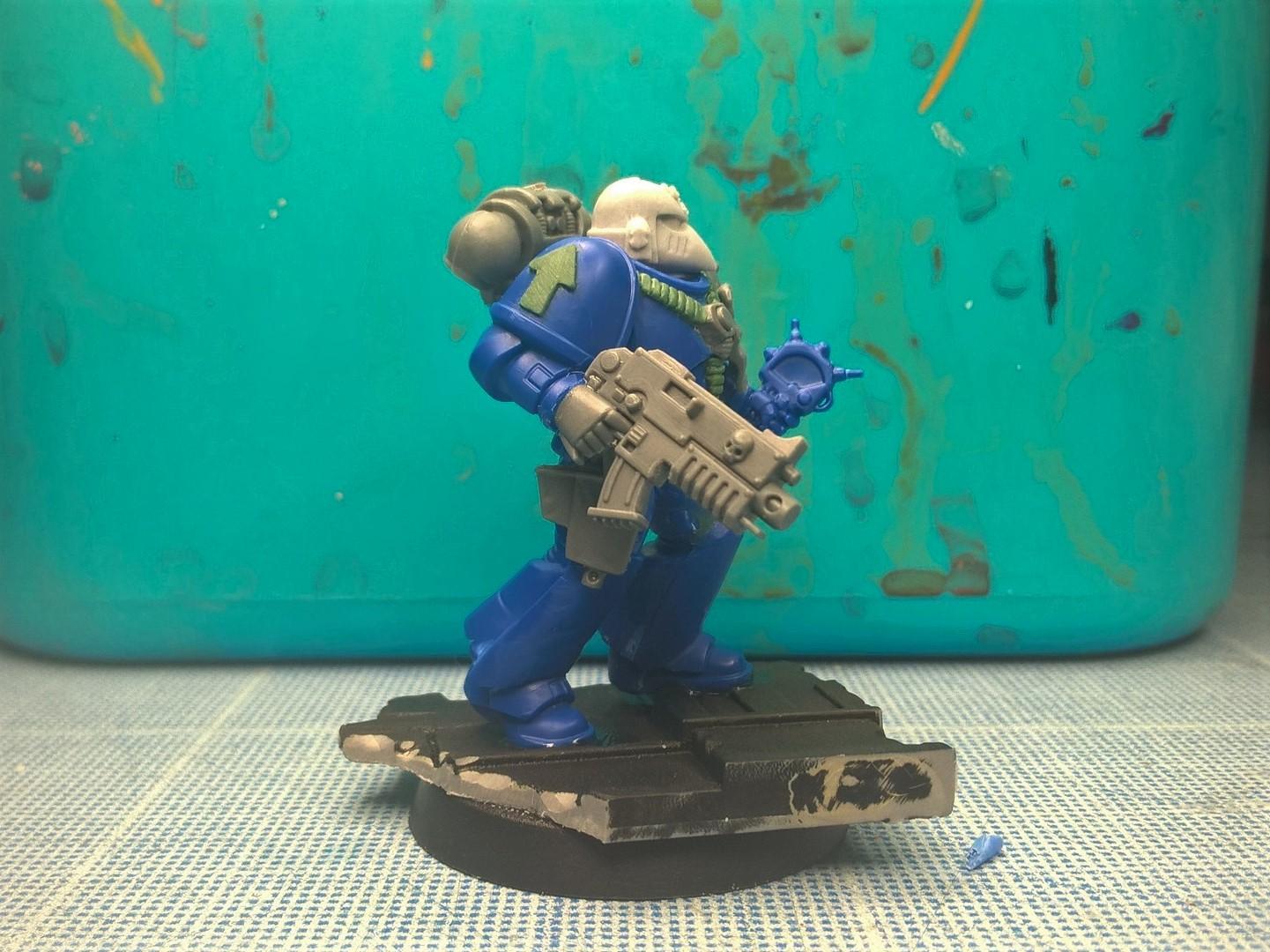 Conversion, Imperial Fists, Primaris, Solar Lions, Space Marines, Warhammer 40,000