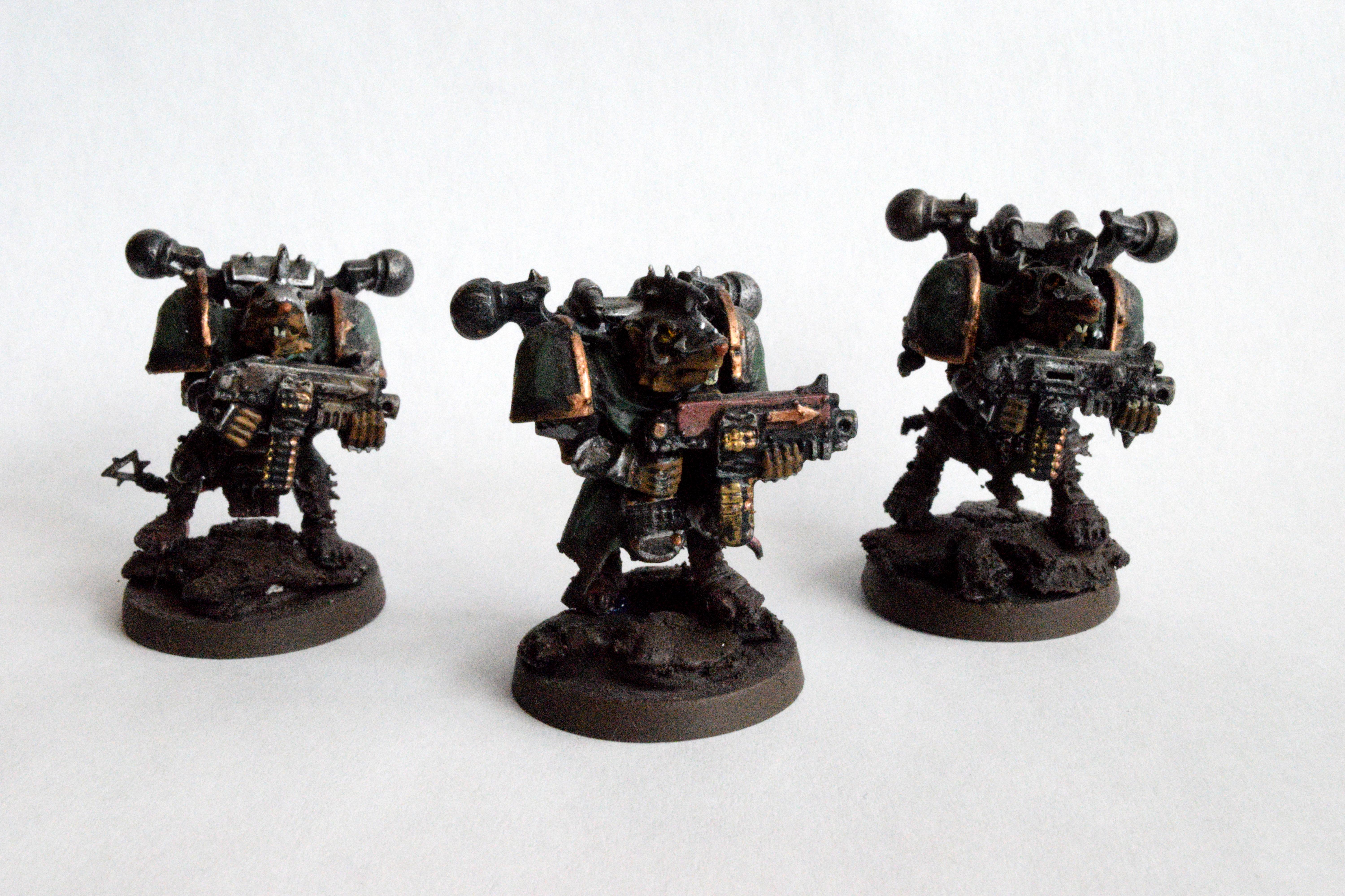 Chaos, Chaos Space Marines, Skaven, Warhammer 40,000