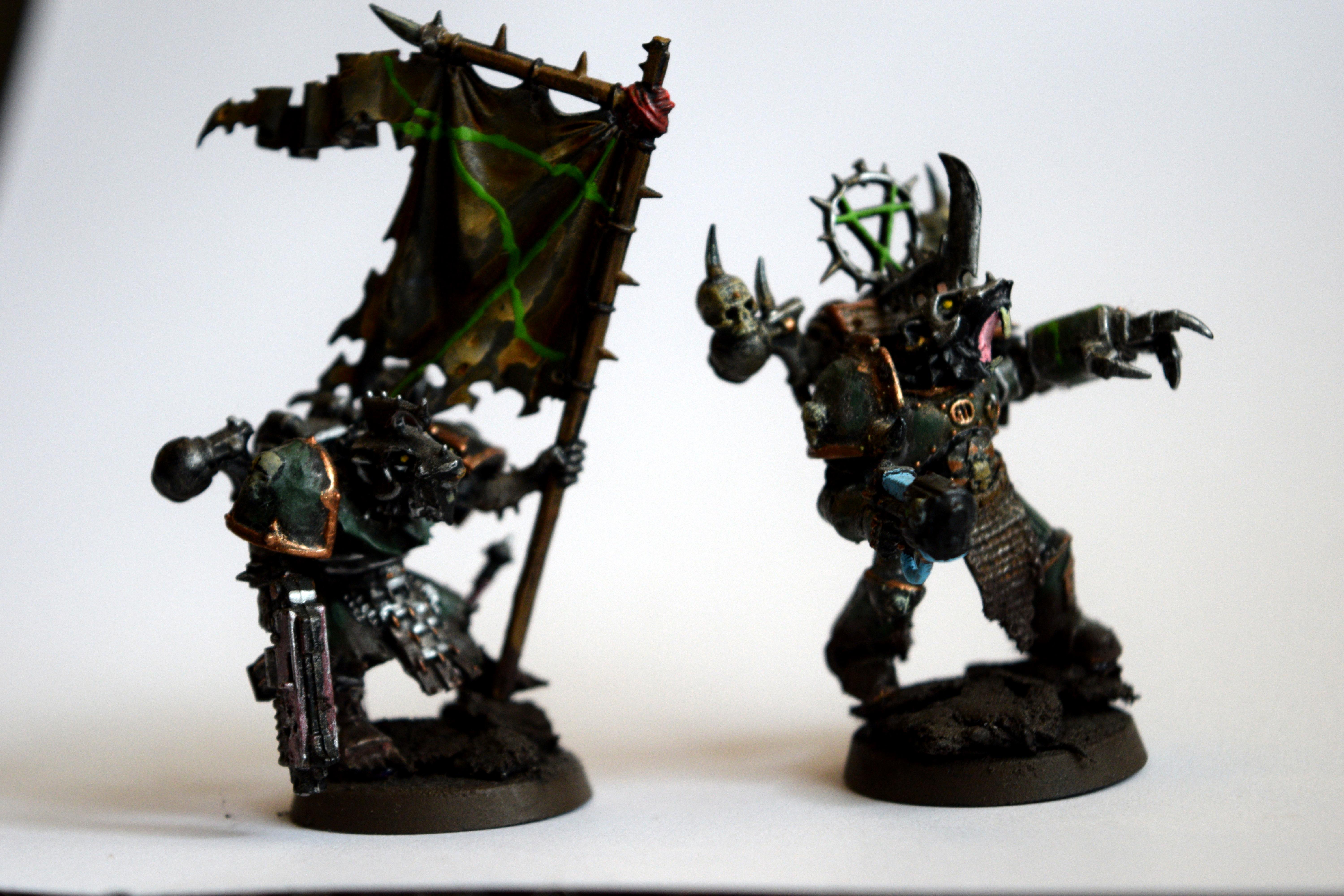 Chaos, Chaos Space Marines, Skaven, Warhammer 40,000