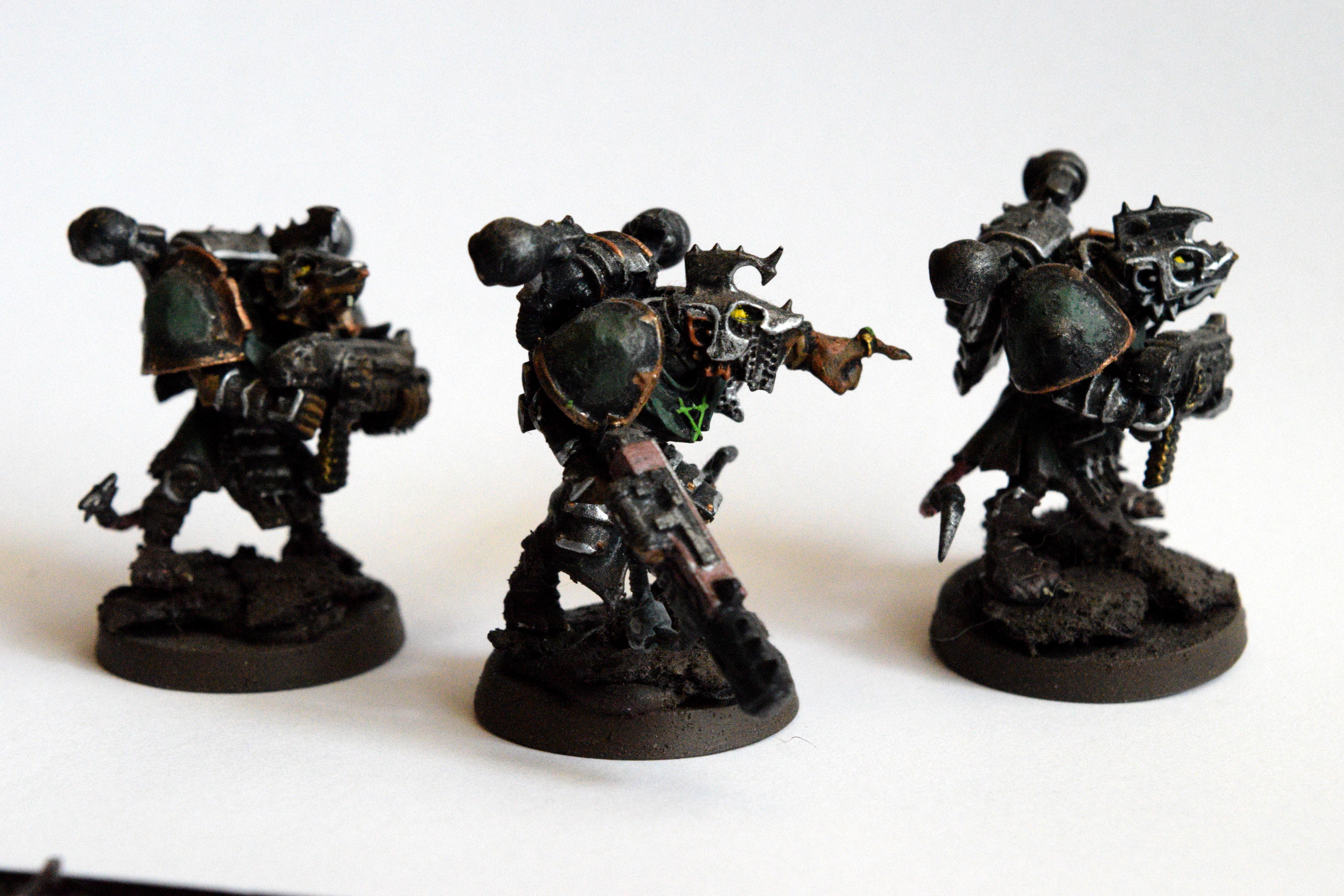 Chaos, Chaos Space Marines, Skaven, Warhammer 40,000
