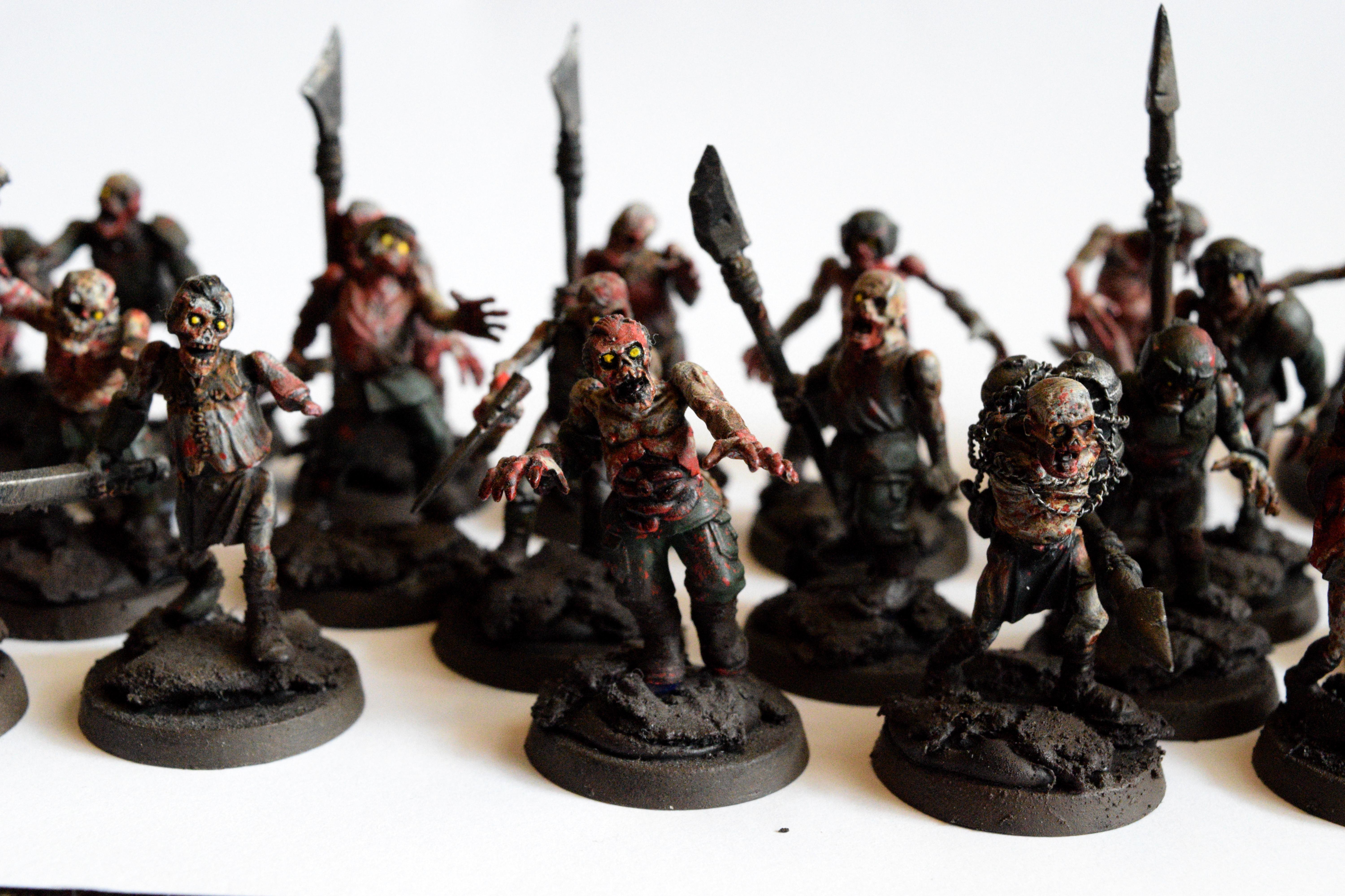 Chaos, Chaos Space Marines, Imperial Guard, Skaven, Warhammer 40,000, Zombie