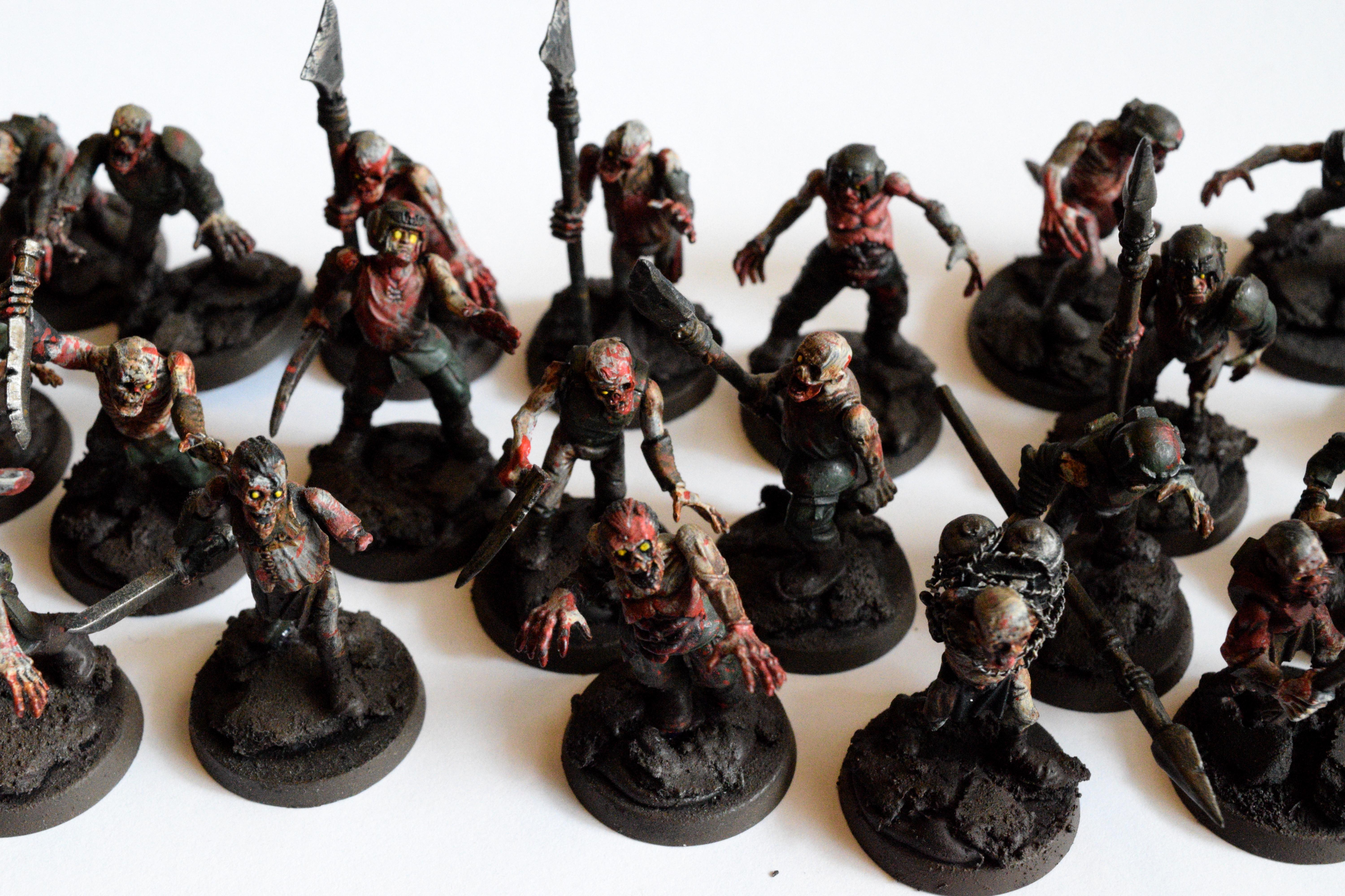 Chaos, Chaos Space Marines, Imperial Guard, Skaven, Warhammer 40,000, Zombie