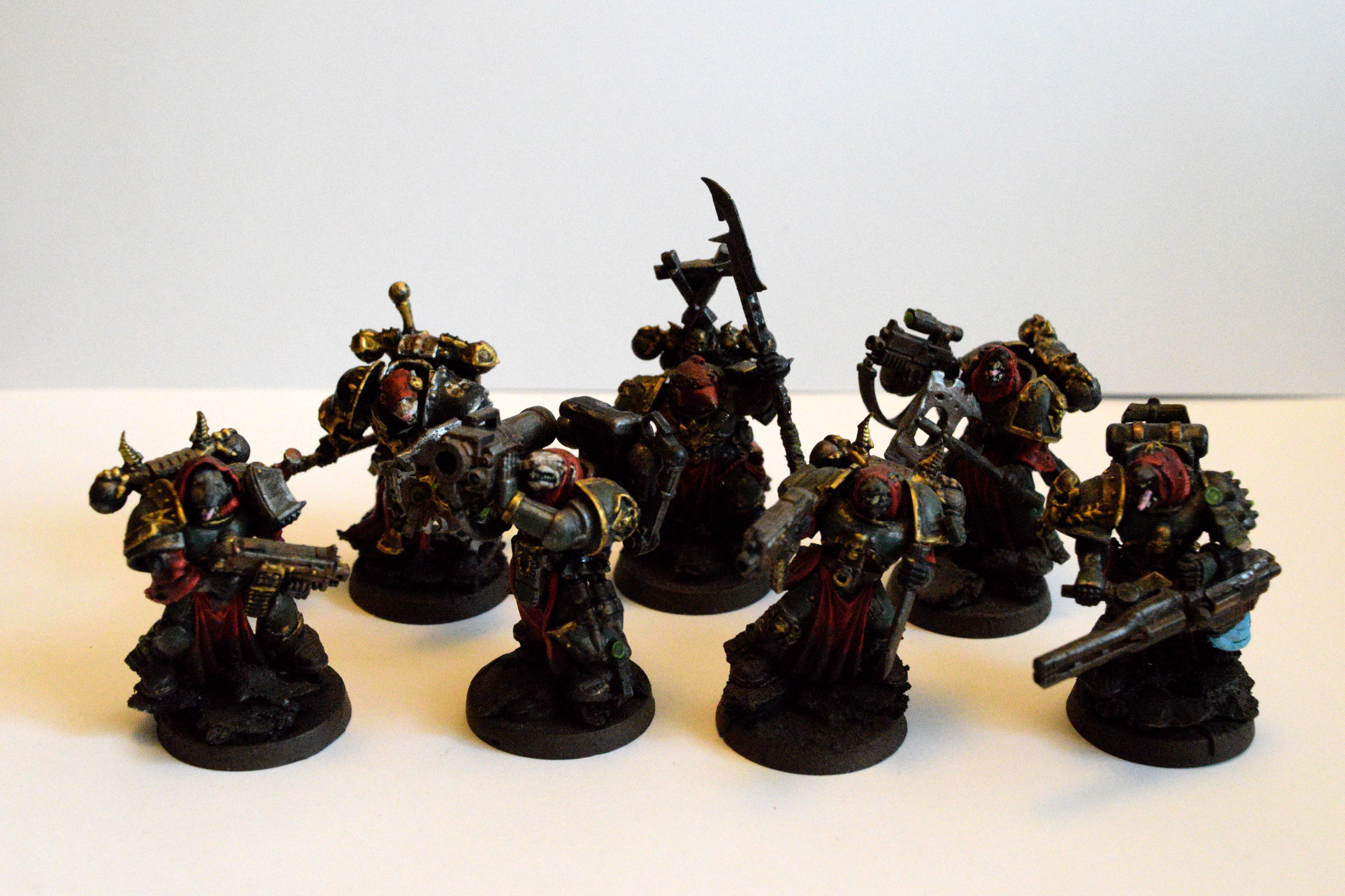 Chaos, Chaos Space Marines, Skaven, Warhammer 40,000