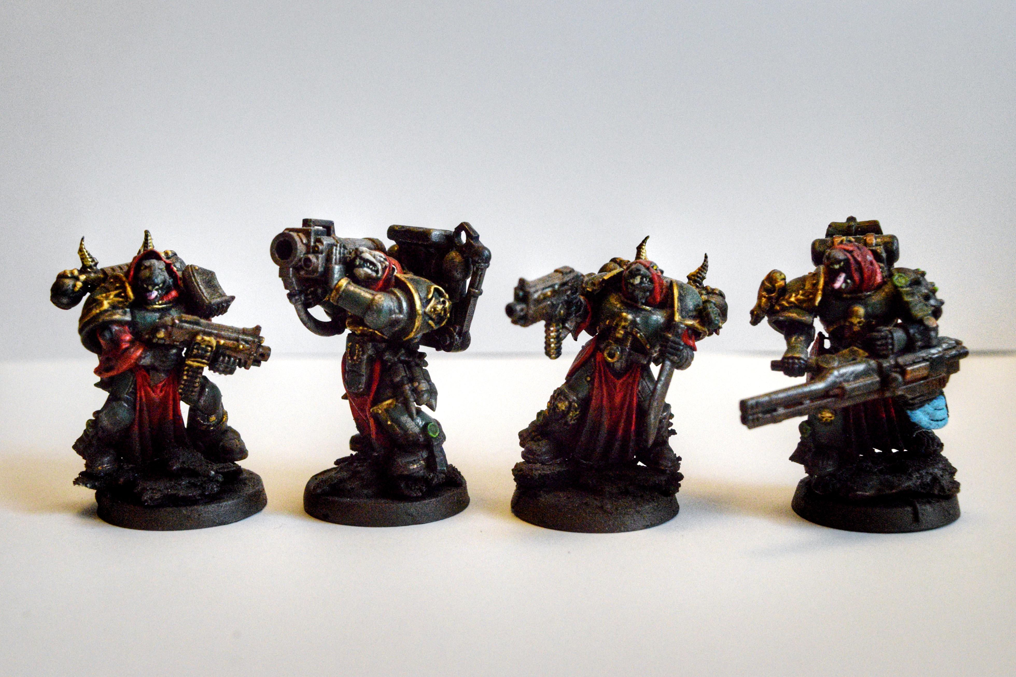 Chaos, Chaos Space Marines, Skaven, Warhammer 40,000
