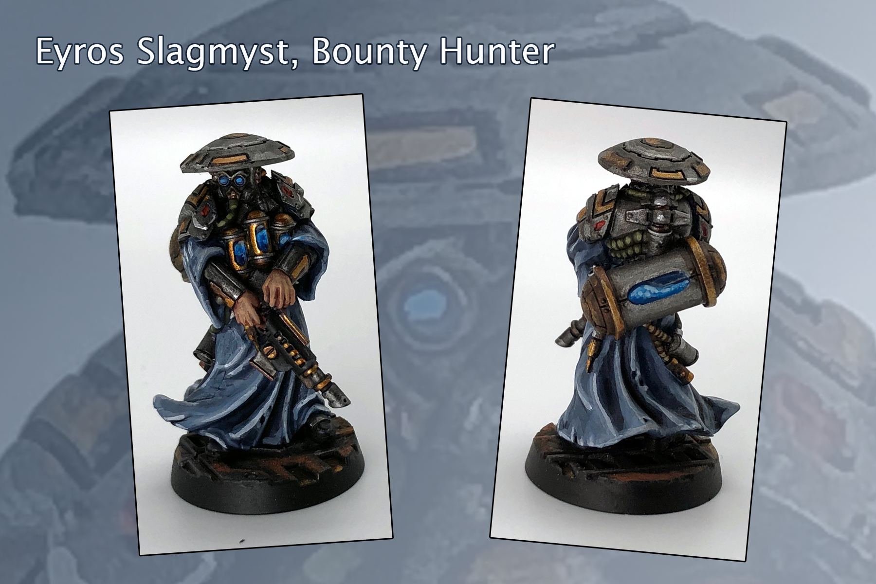 Bounty Hunter, Eyros Slagmyst, Hire Guns, Necromunda