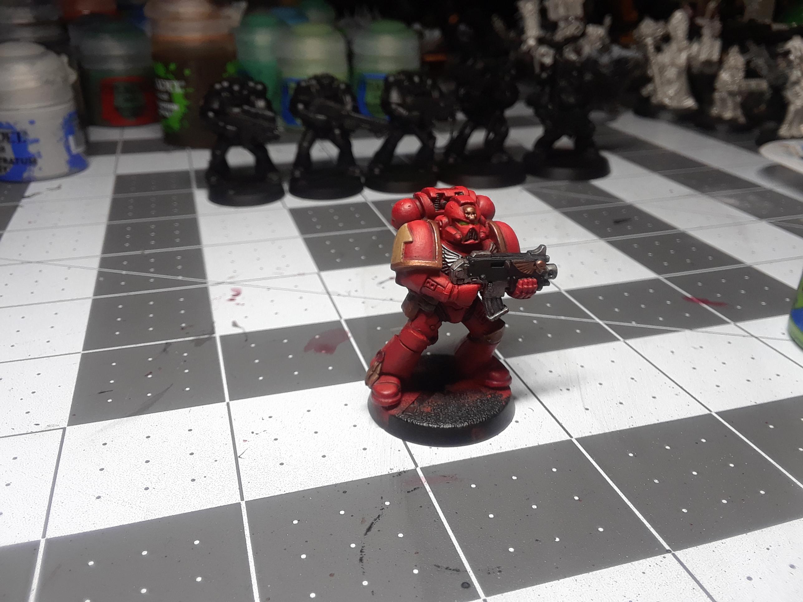 Red Hunters, Warhammer 40,000, Work In Progress