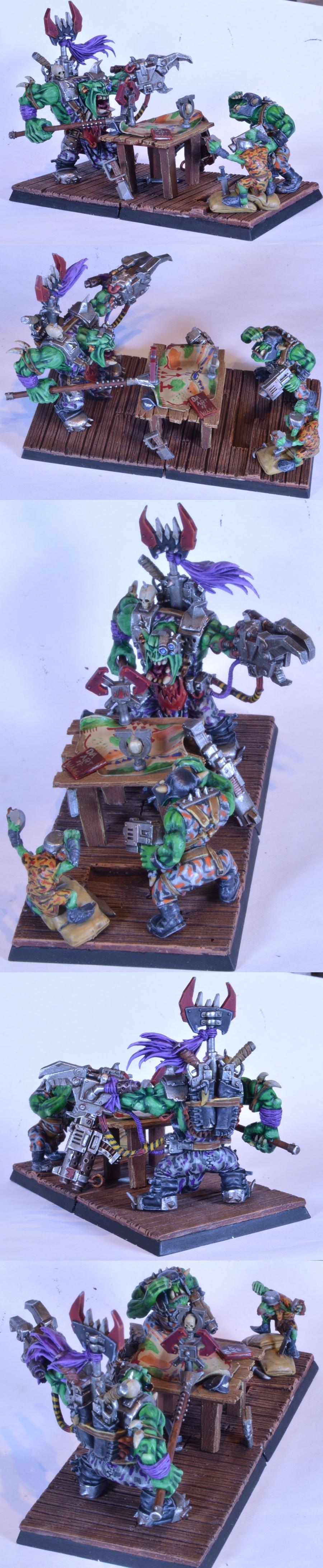 Blood Axe, Diorama, Map, Planning, The Art Of War, Warboss