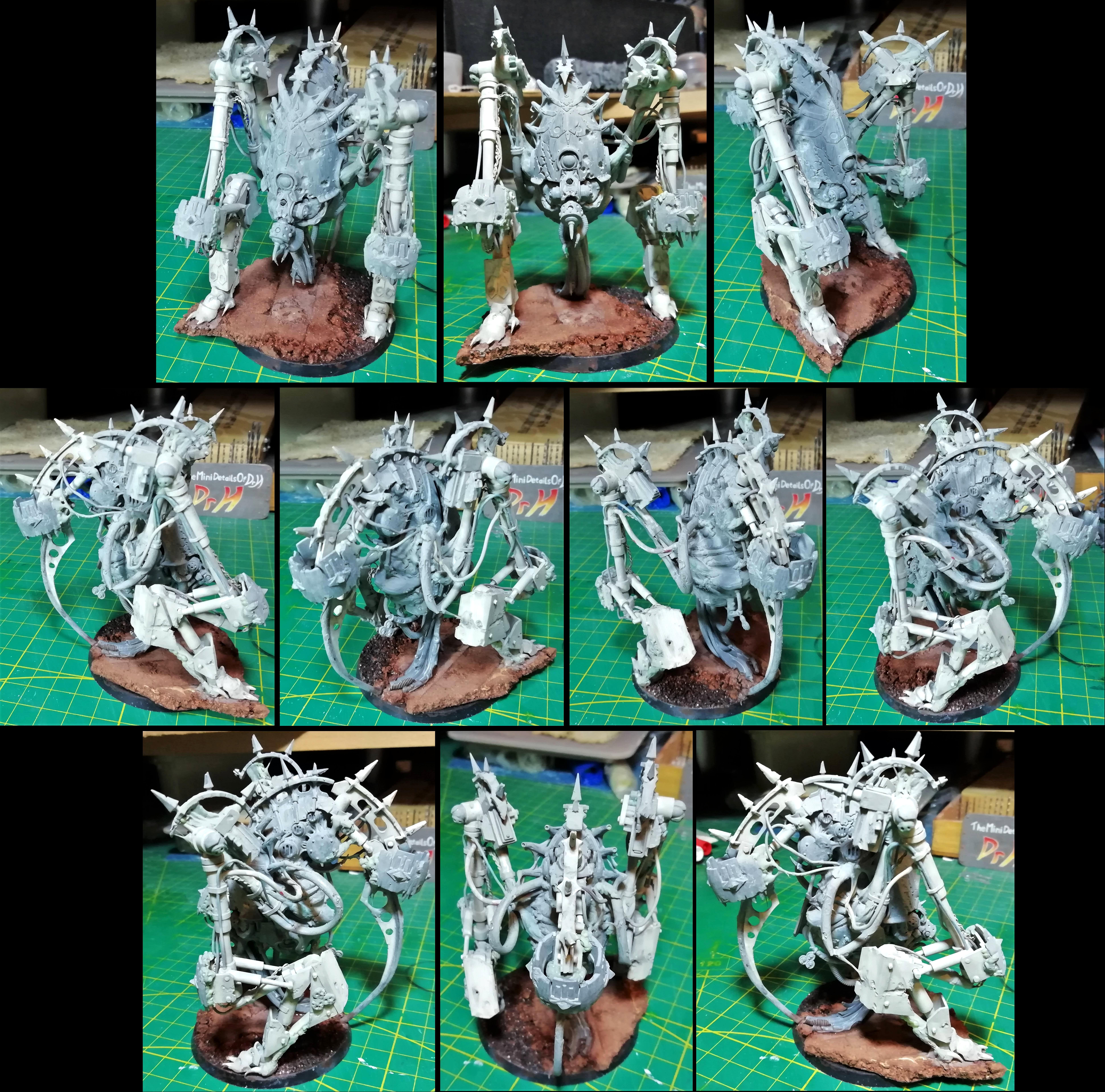 Bloat drone tripod pip 1; primed
