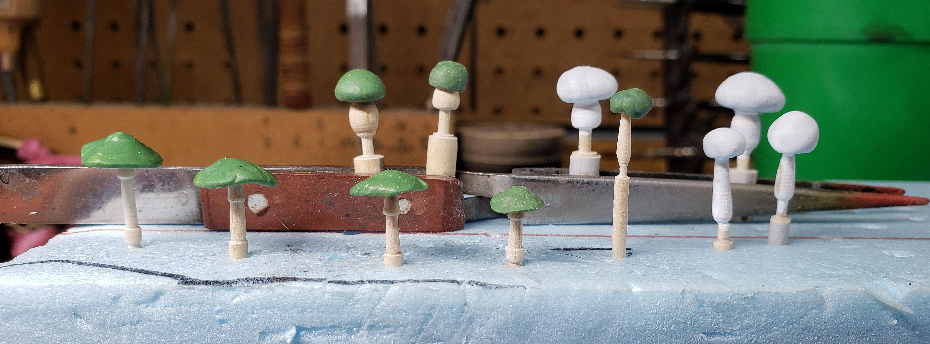 Bushido, Miniature, Mushrooms