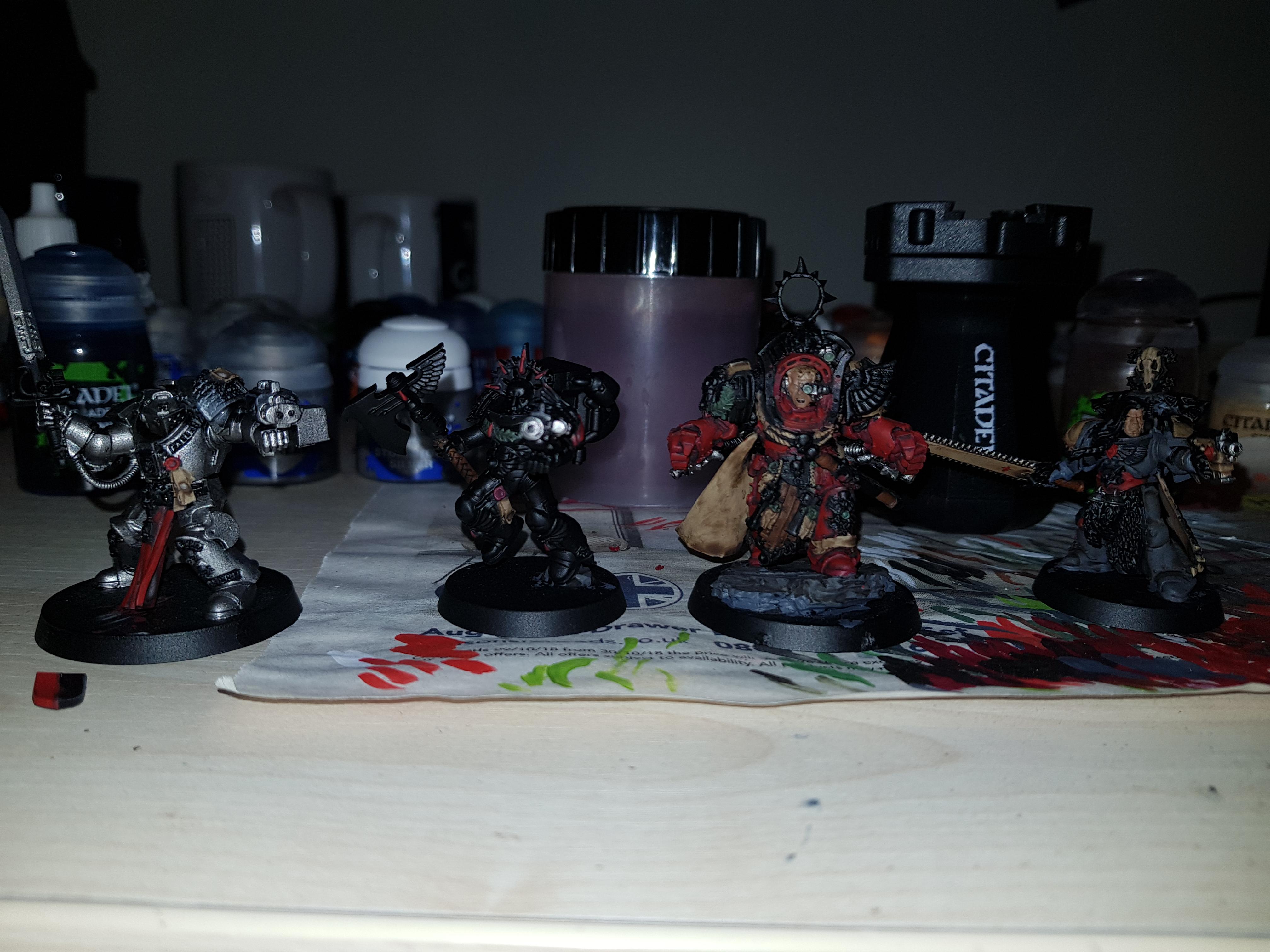 Blood Angels, Blood Ravens, Brother-captain Stern, Captain, Chapter Master, Commander Dante, Conversion, Deadshot, Grey Knights, Marneus Calgar, Ragnar Blackmane, Raphael Xiortan, Space Marines, Space Wolves