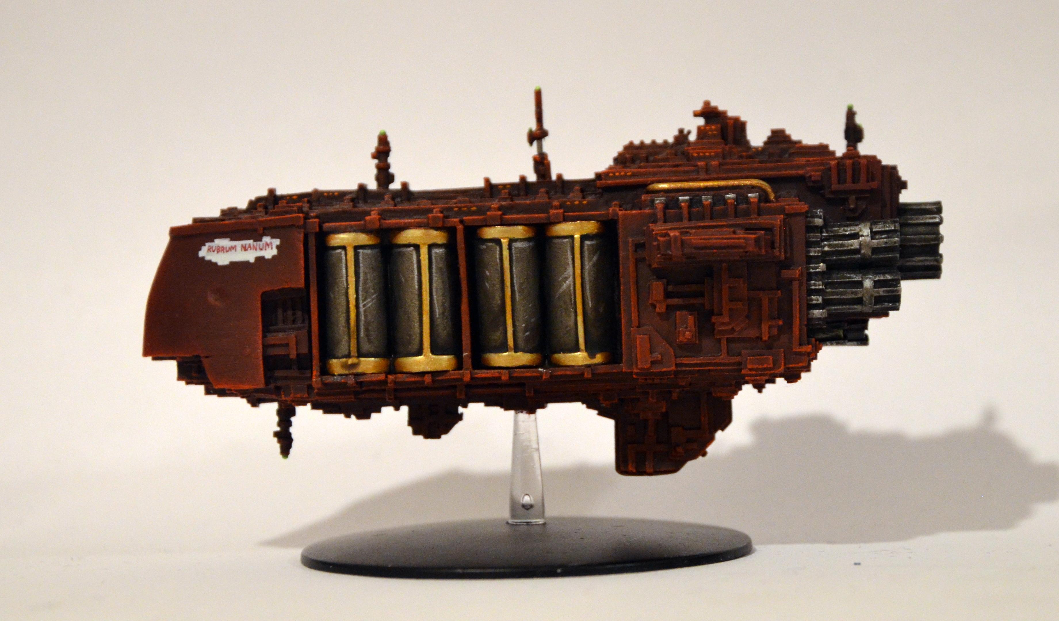 Battlefleet Gothic, Imperial Navy, Mass Conveyer, Scratch Build