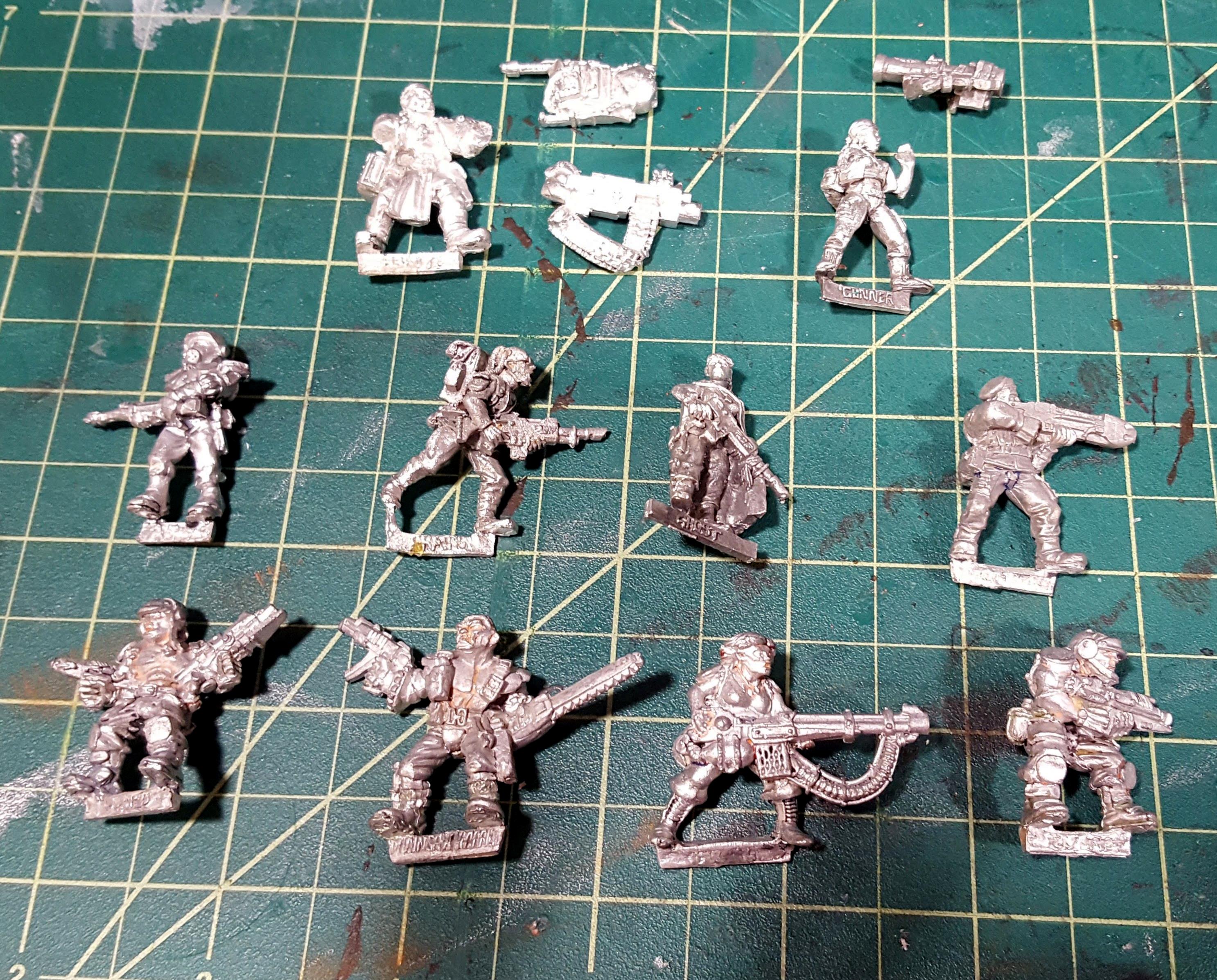 Classic Imperial Guard models seeking a purpose