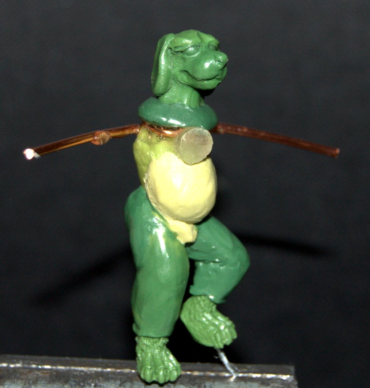 54 Mm, Beastmen, Dog, Sculpting
