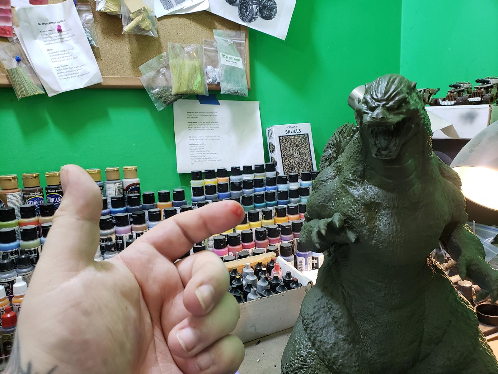 3d Printing, Anycubic I3 Mega, Anycubic Photon, Dlp, Fdm, Gambody, Godzilla, Godzilla Heisei, Heisei, Large