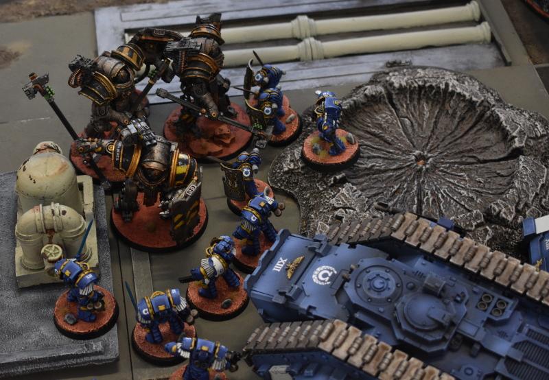 Army, Battle Report, Horus Heresy, Iron Warriors, Mega Battle, Scenic, Tabletop, Ultramarines