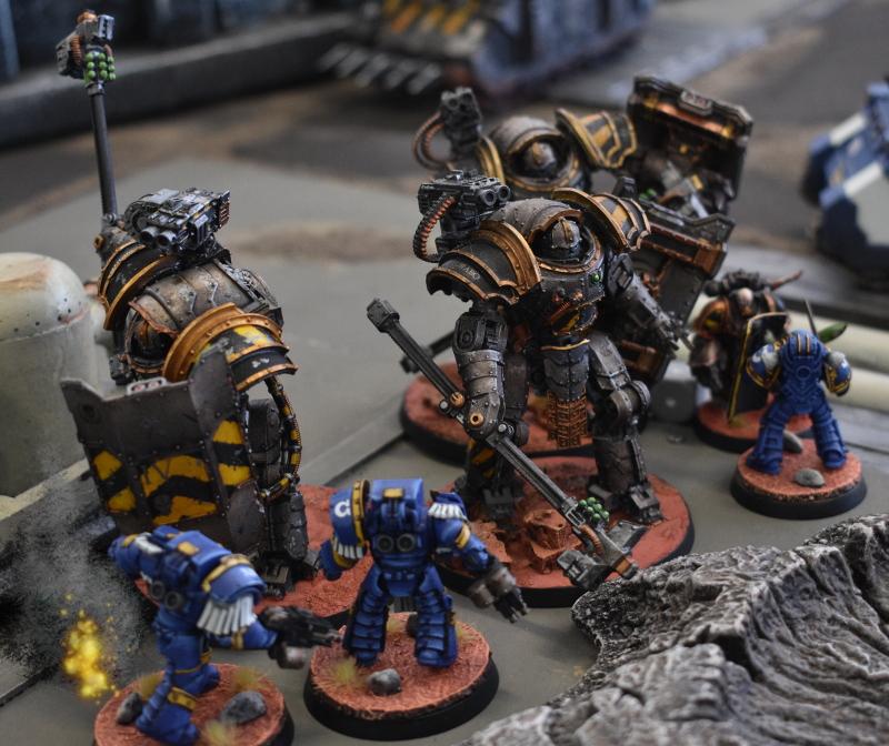 Army, Battle Report, Horus Heresy, Iron Warriors, Mega Battle, Scenic, Tabletop, Ultramarines