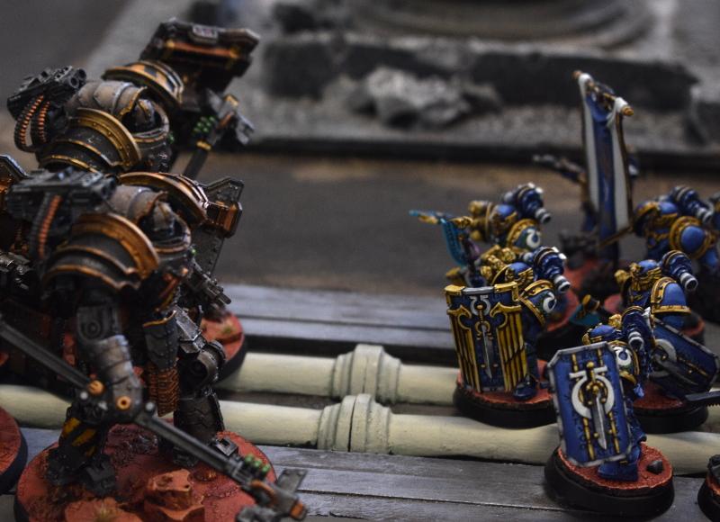 Army, Battle Report, Horus Heresy, Iron Warriors, Mega Battle, Scenic, Tabletop, Ultramarines