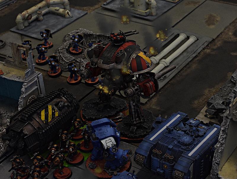 Army, Battle Report, Horus Heresy, Iron Warriors, Mega Battle, Scenic, Tabletop, Ultramarines