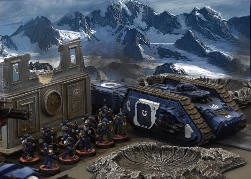 Army, Battle Report, Horus Heresy, Iron Warriors, Mega Battle, Scenic, Tabletop, Ultramarines