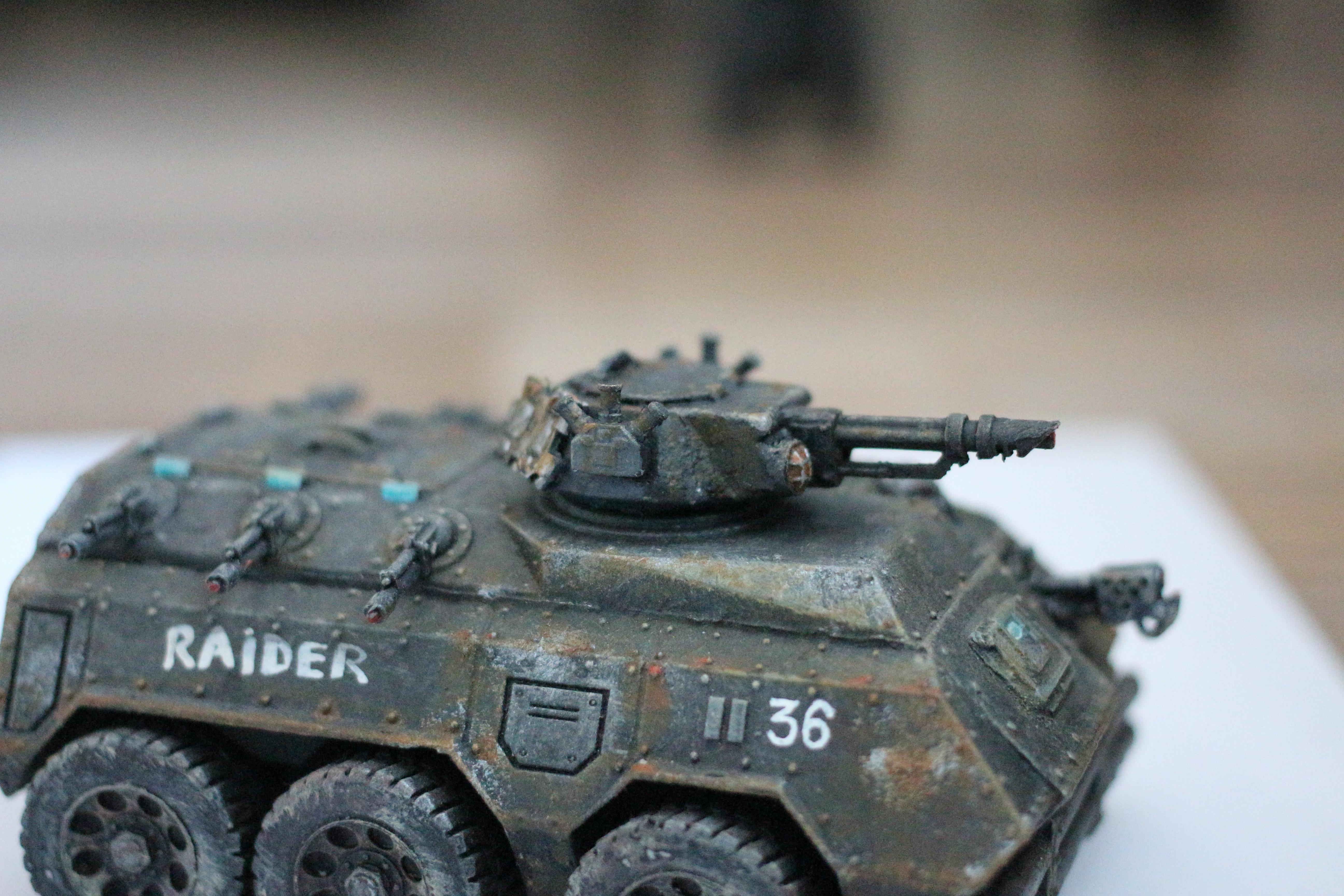 Scratchbuilt chimera turret