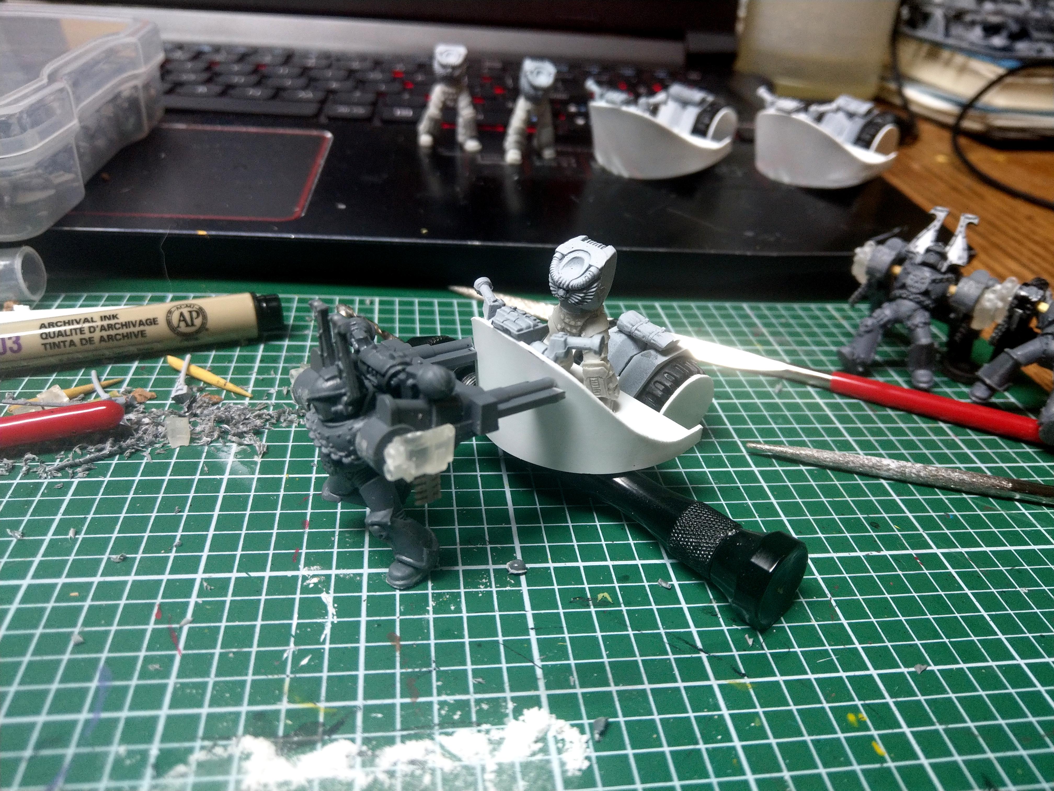 Angry Marines, Chariots, Work In Progress