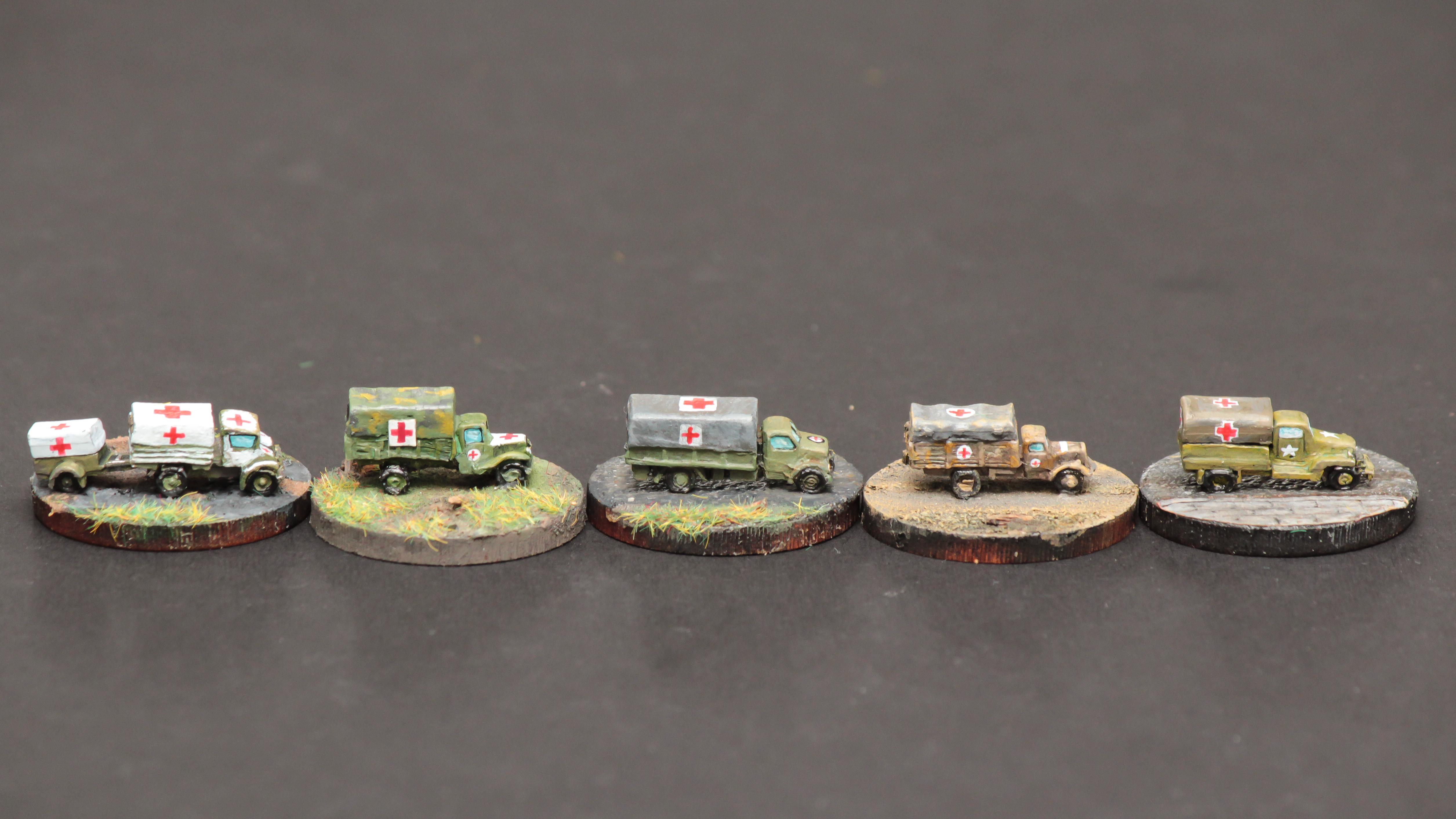 6mm, Red Cross, World War 2