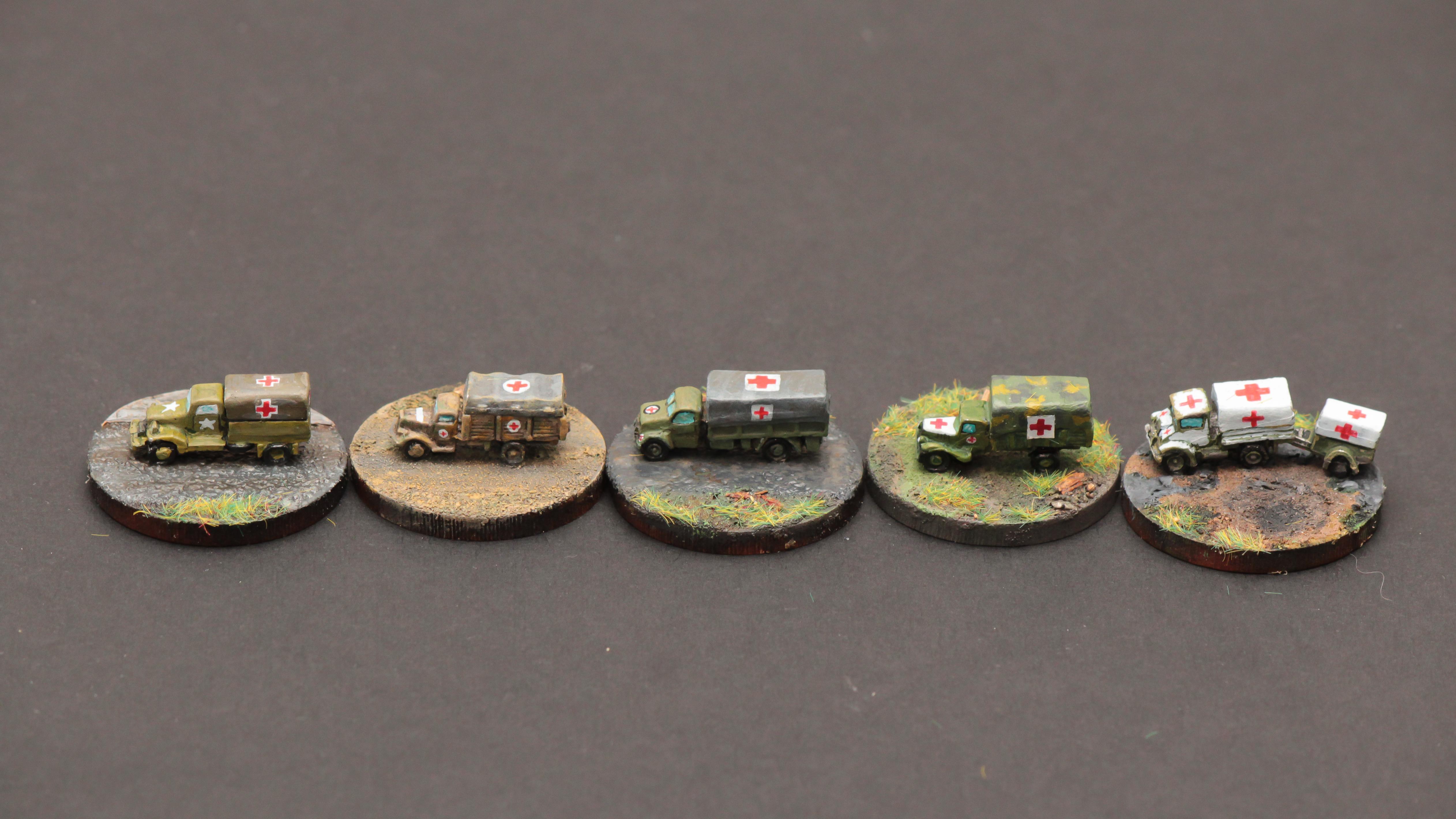6mm, Red Cross, World War 2