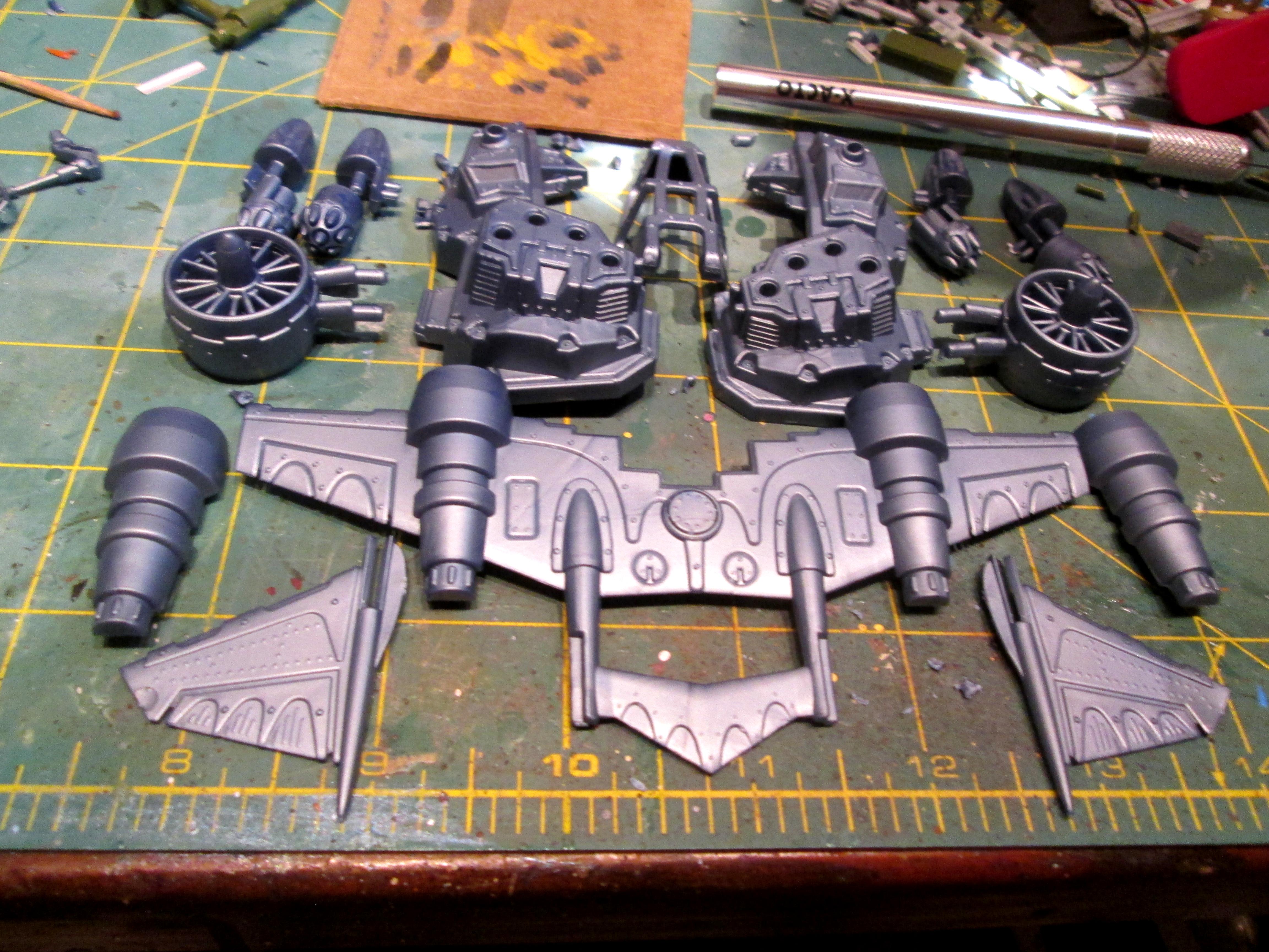 Flight, Flyer, Necromunda, Pad, Terrain