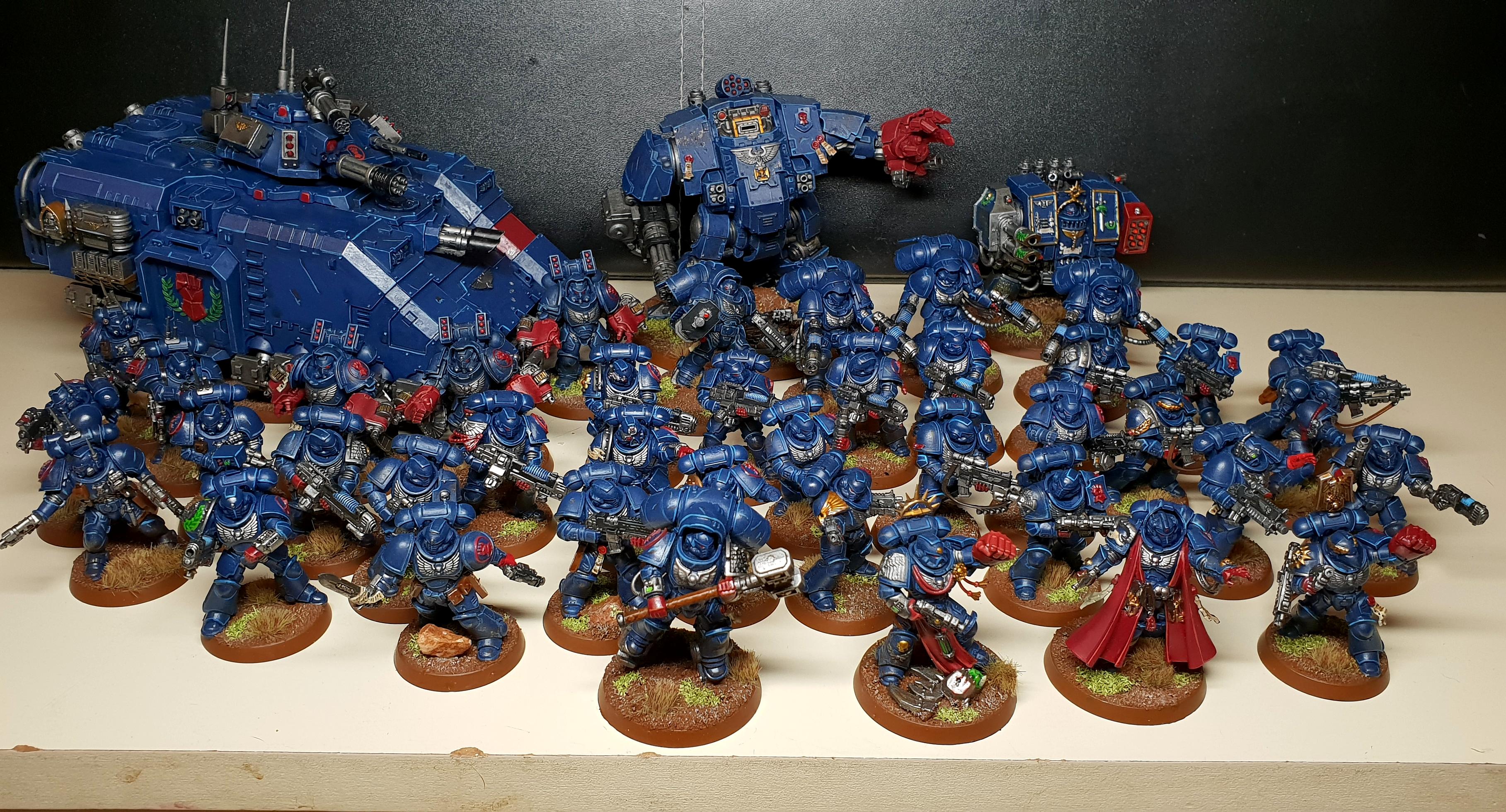 Crimson Fists, Primaris, Space Marines, Warhammer 40,000