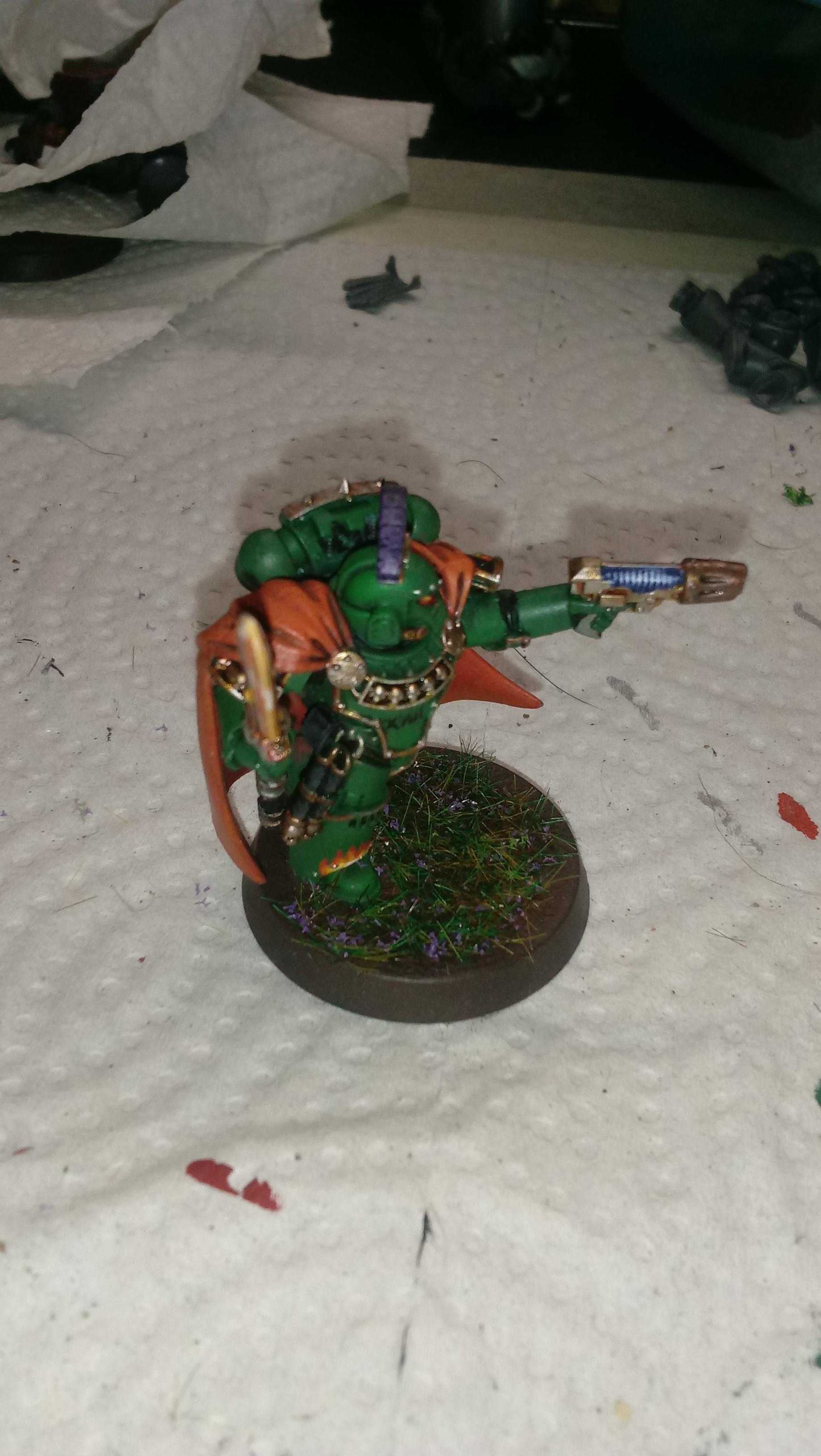 Salamanders Lieutenant painted in less than 4 hours