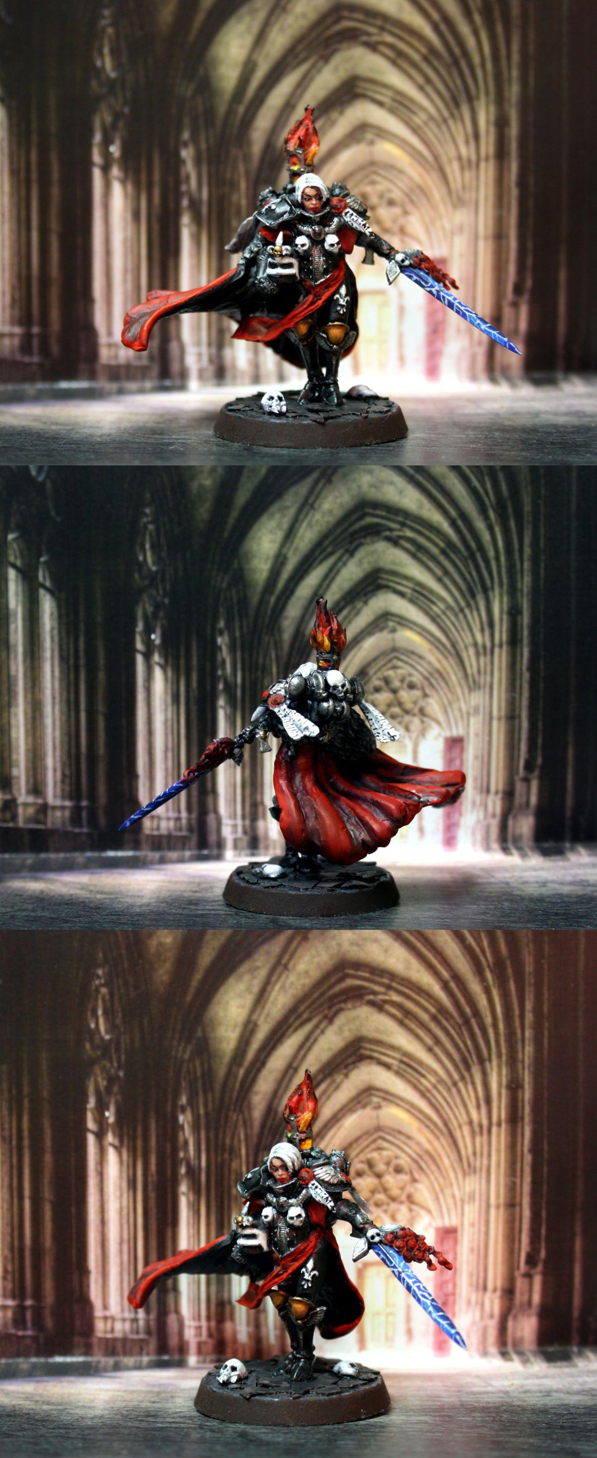 Adepta Sororitas, Canoness, Scratch Build, Sisters Of Battle