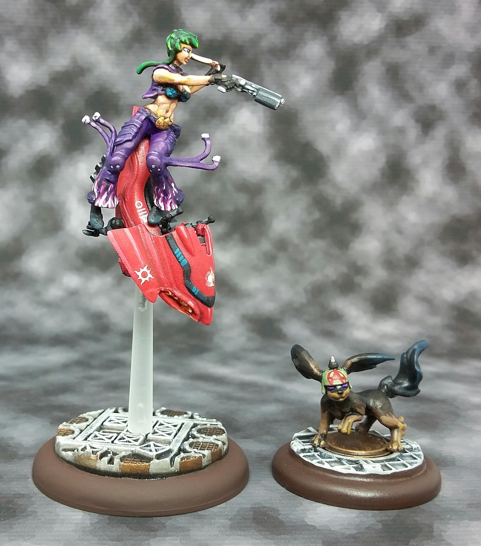 Female, Jetbike, Suicide Queen